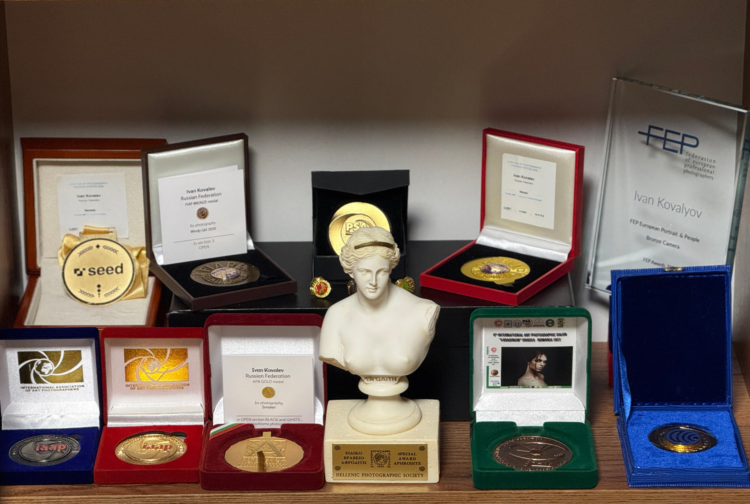 Фотоконкурсы, награды, достижения. Портретный и Фэшн фотограф в Санкт-Петербурге. Иван Ковалёв