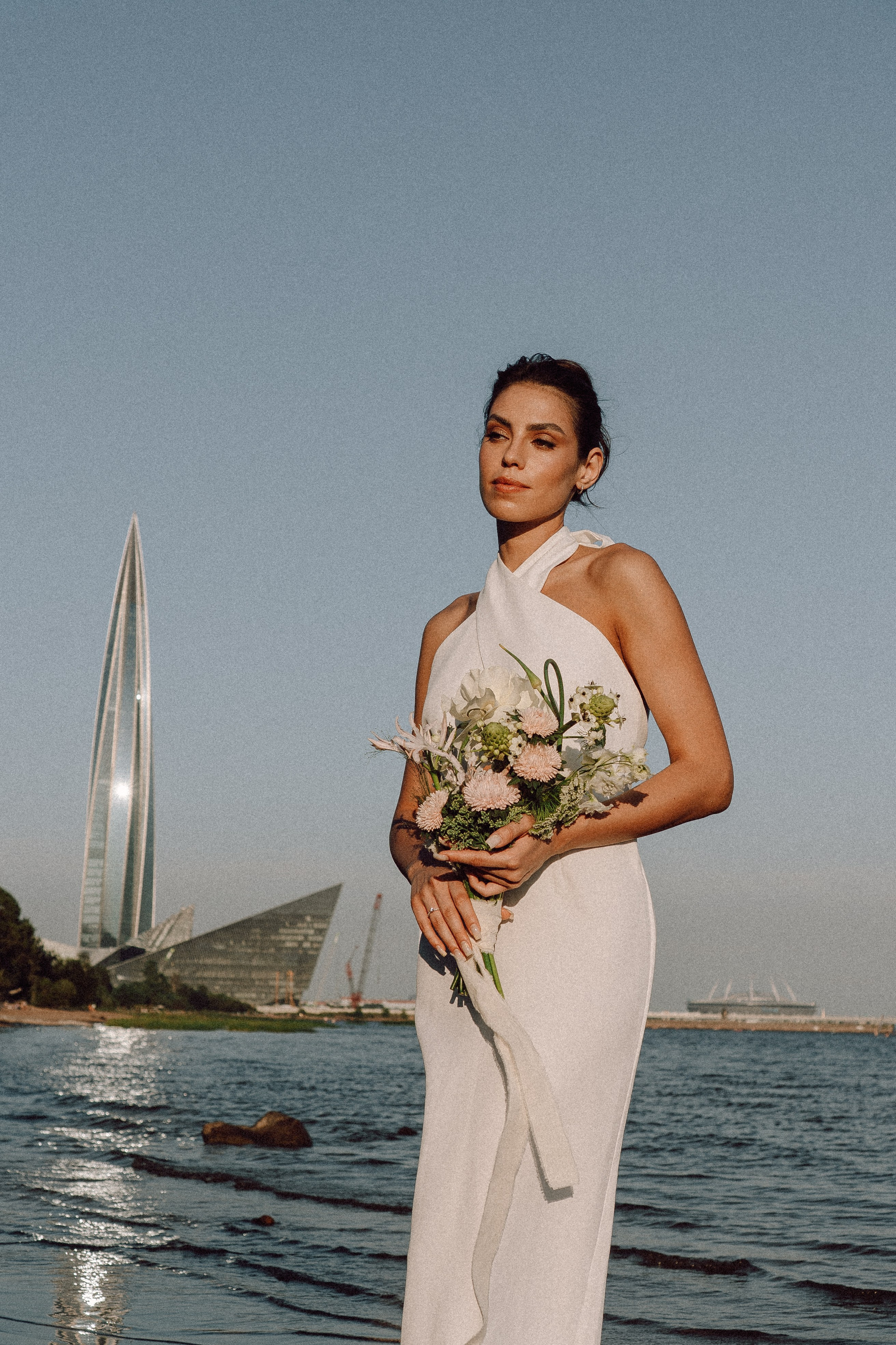 СВАДЕБНАЯ ФОТОСЕССИЯ ВЫЕЗДНОЙ ЦЕРЕМОНИИ (ФИНСКИЙ ЗАЛИВ). Профессиональный фотограф, Санкт-Петербург — Виктория Богомолова