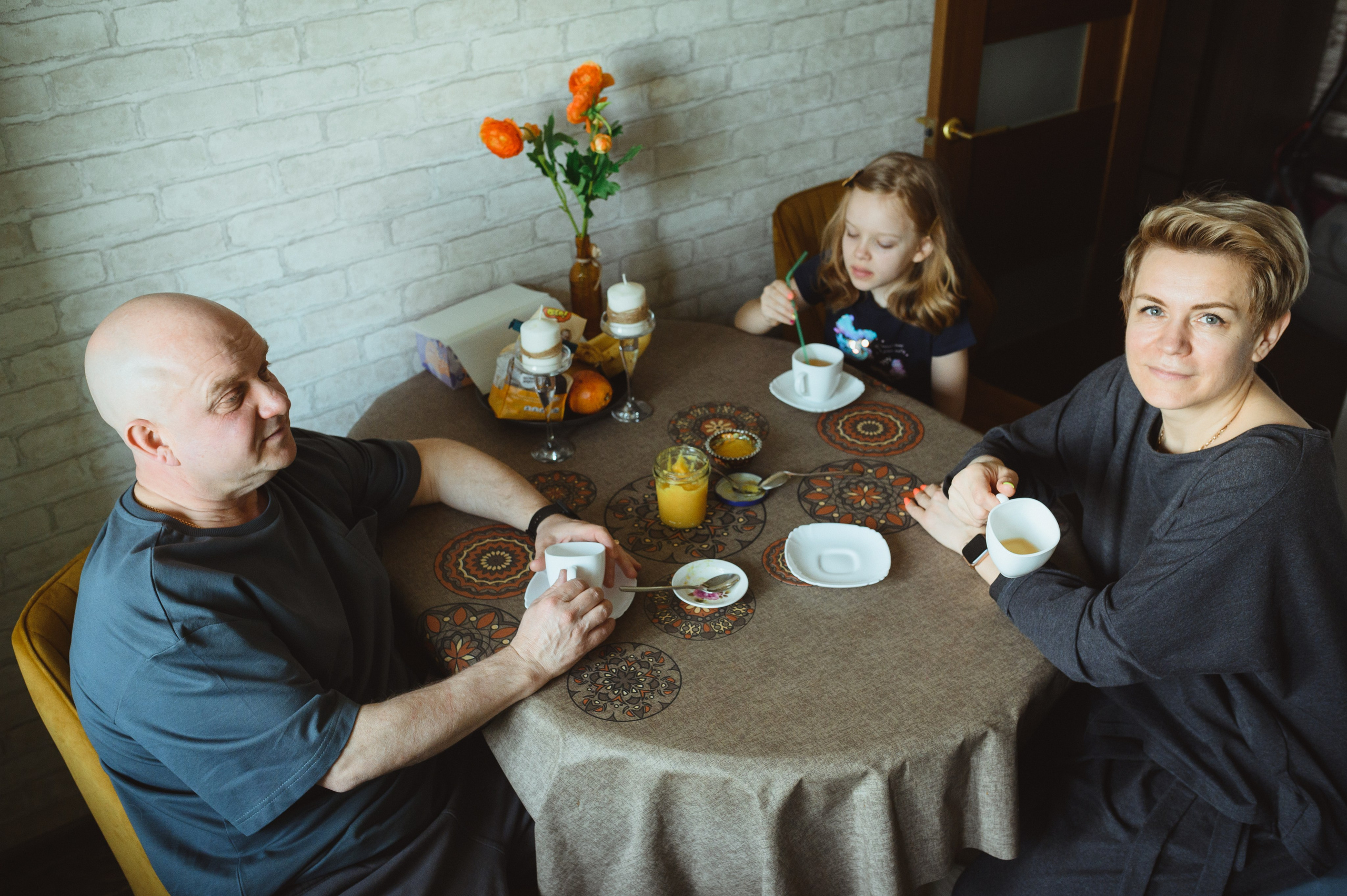 Семейная съемка с собакой. Семейный фотограф в Москве Ольга Барсукова