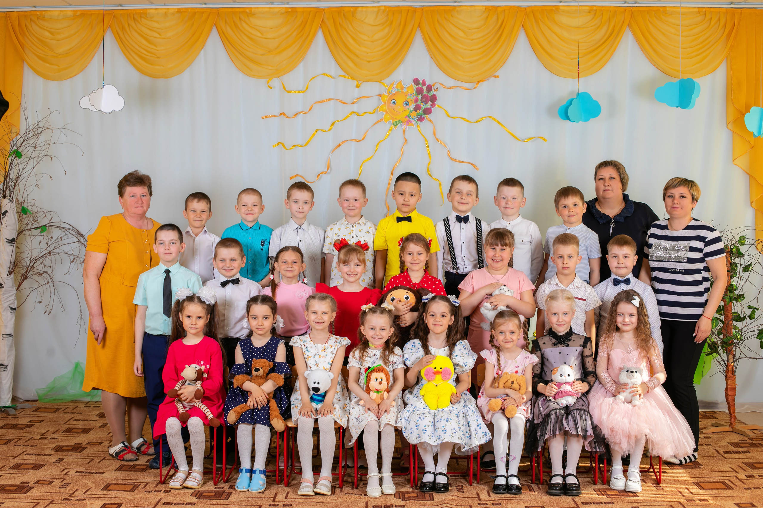 Съемка в детском саду. Выпускные фотокниги