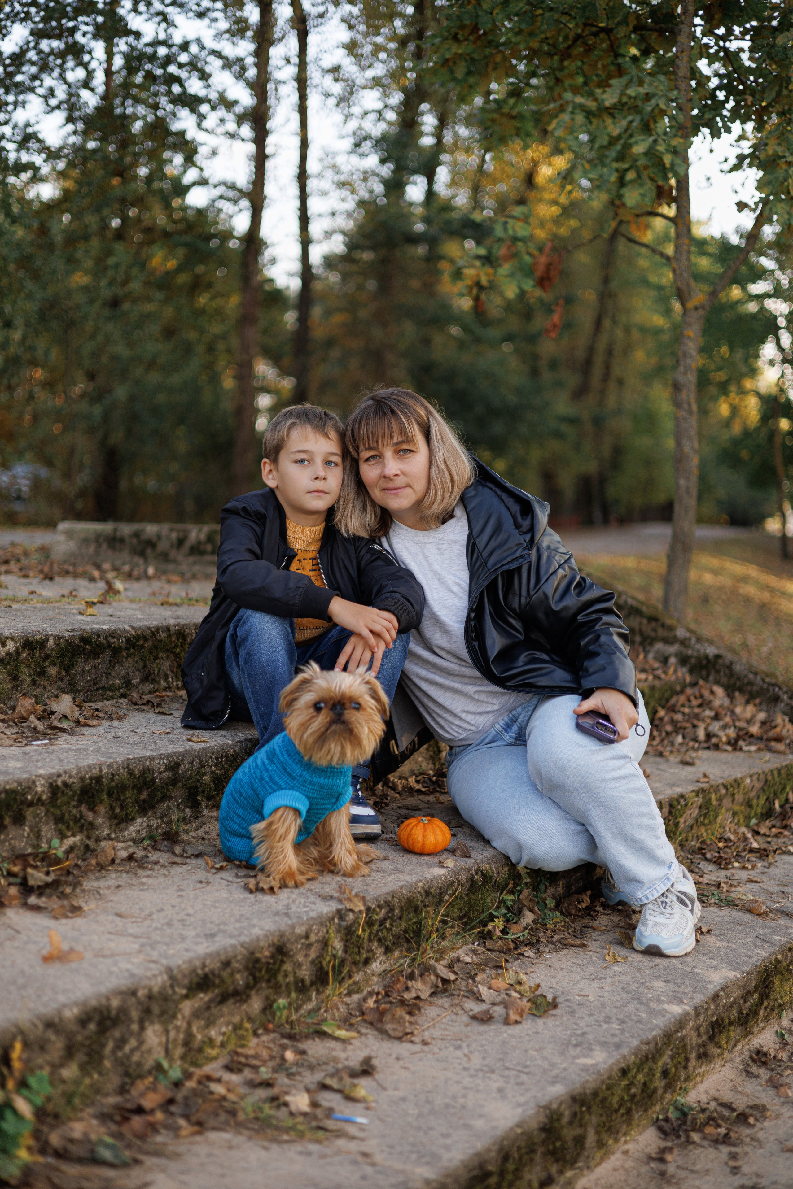 Осенние моменты. Фотограф в Минске Анна Мазанова: портрет, love story и семья