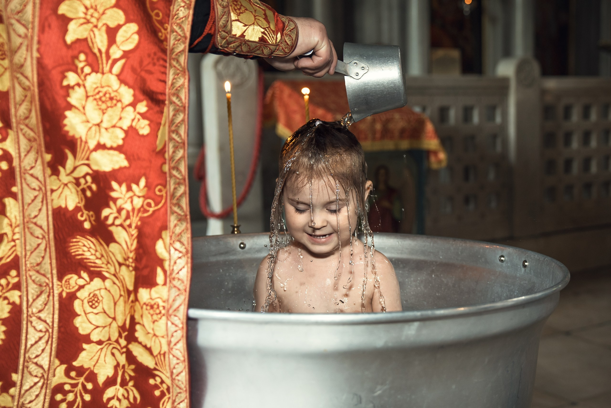Таинство крещения. Семейный и детский фотограф в Москве Орешина Юлия