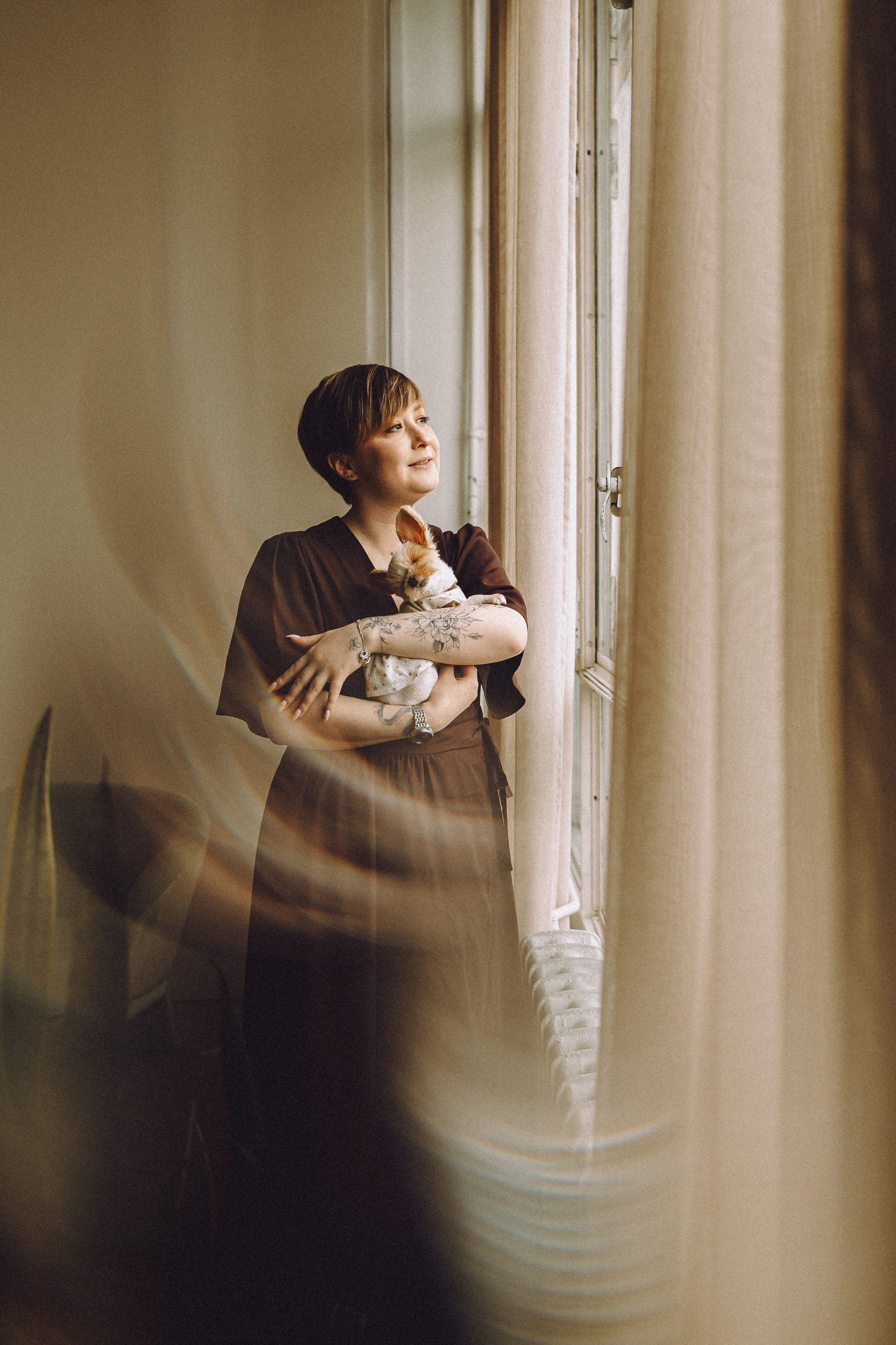 Джо, Мэйли и их семья. Семейный фотограф животных, анималист в Москве Екатерина Киреева
