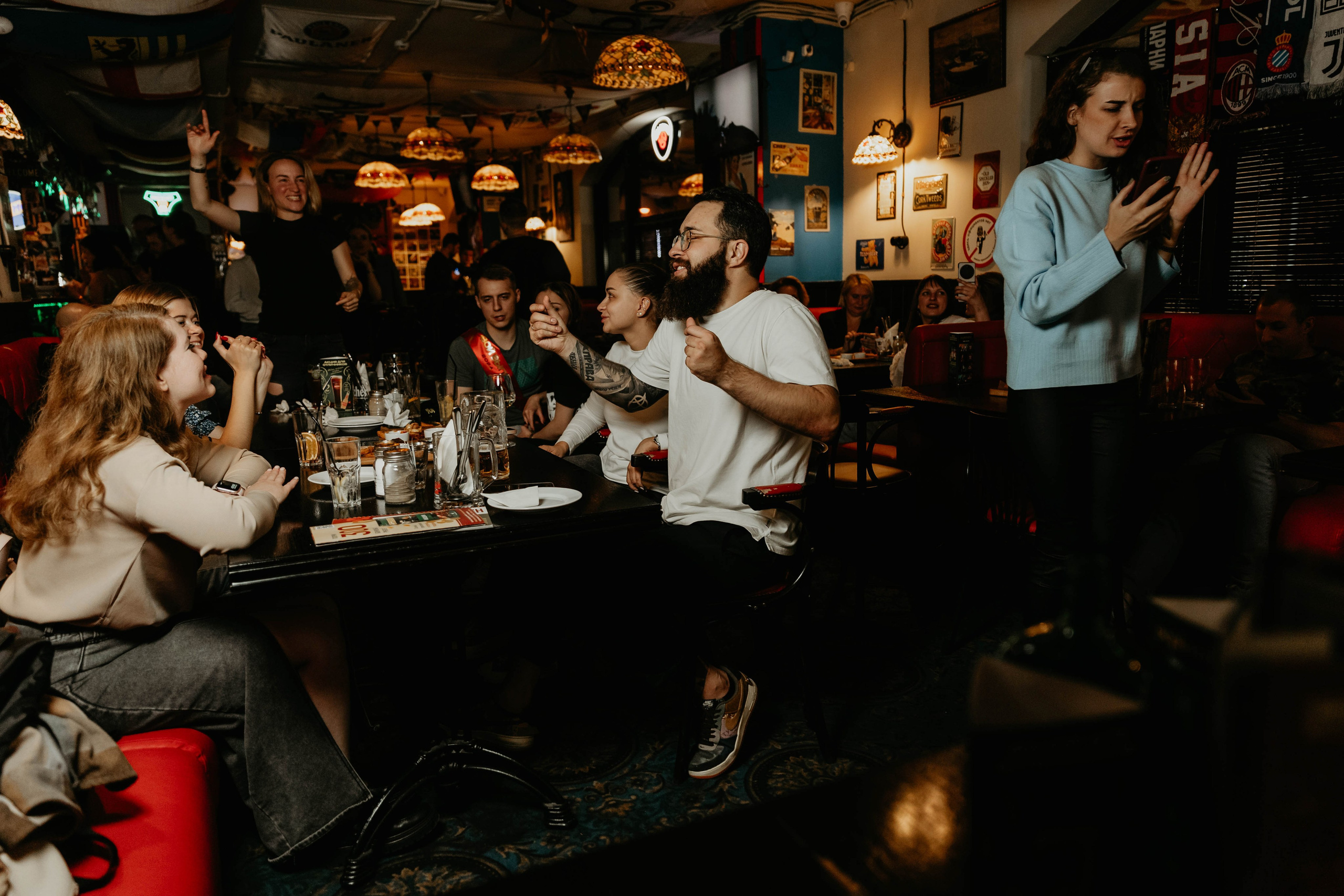Вечеринка в баре Harats на Павелецкой. Photographer in Moscow & everywhere in the World Alena Vyalova