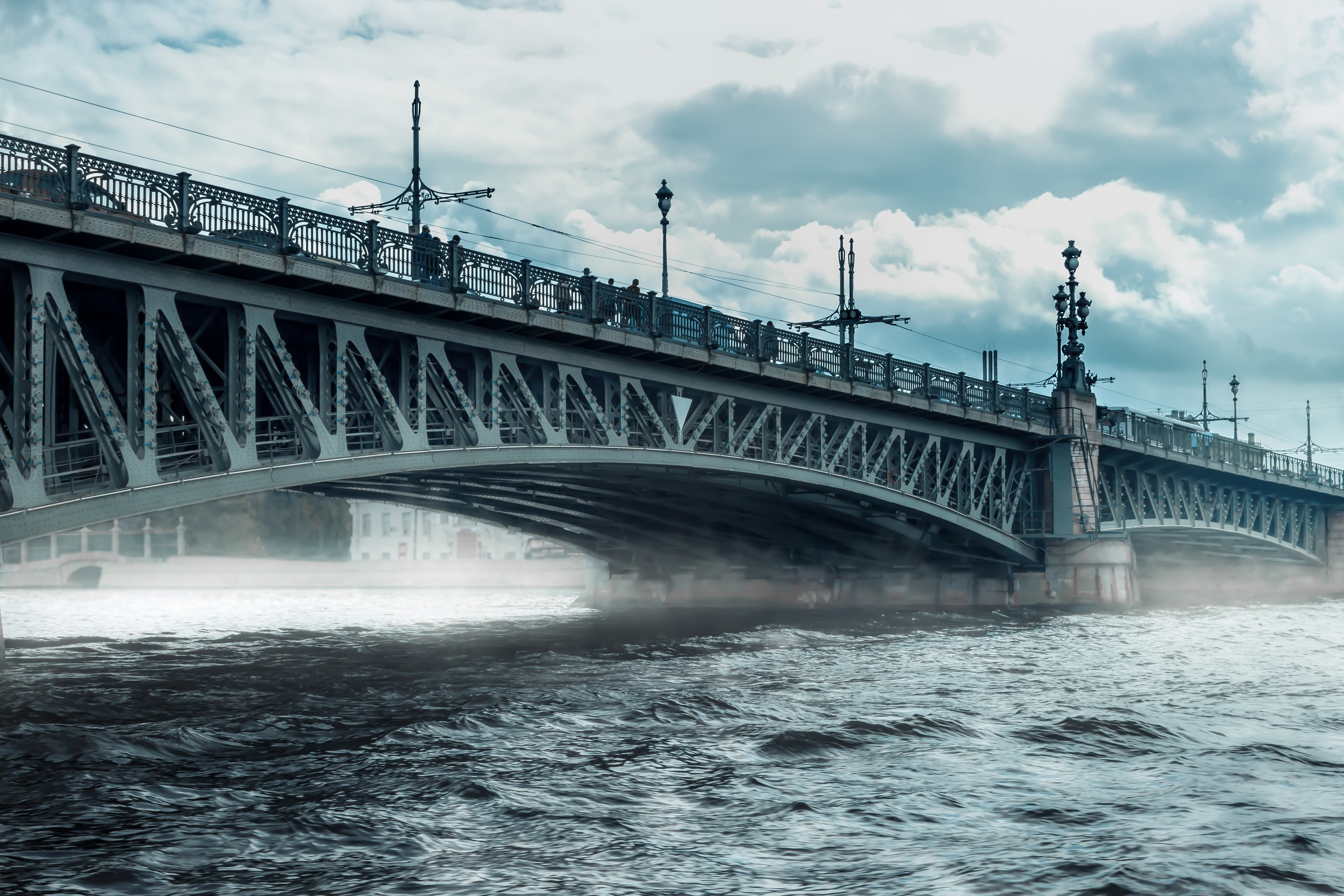 Троицкий мост. Санкт-Петербург. Россия. Андрей Васильев. Фото из путешествий.