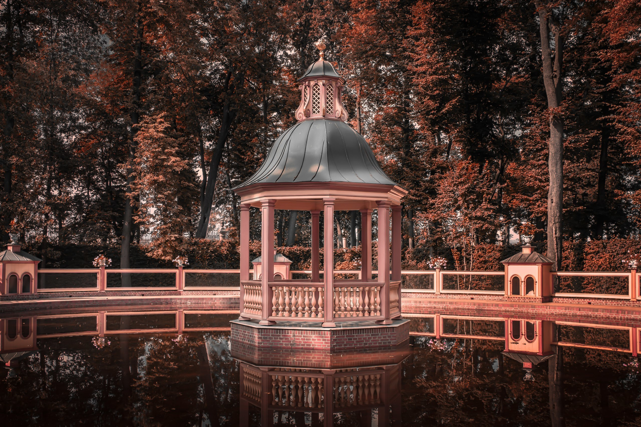 Летний сад. Санкт-Петербург. Россия. Андрей Васильев. Царская архитектура.