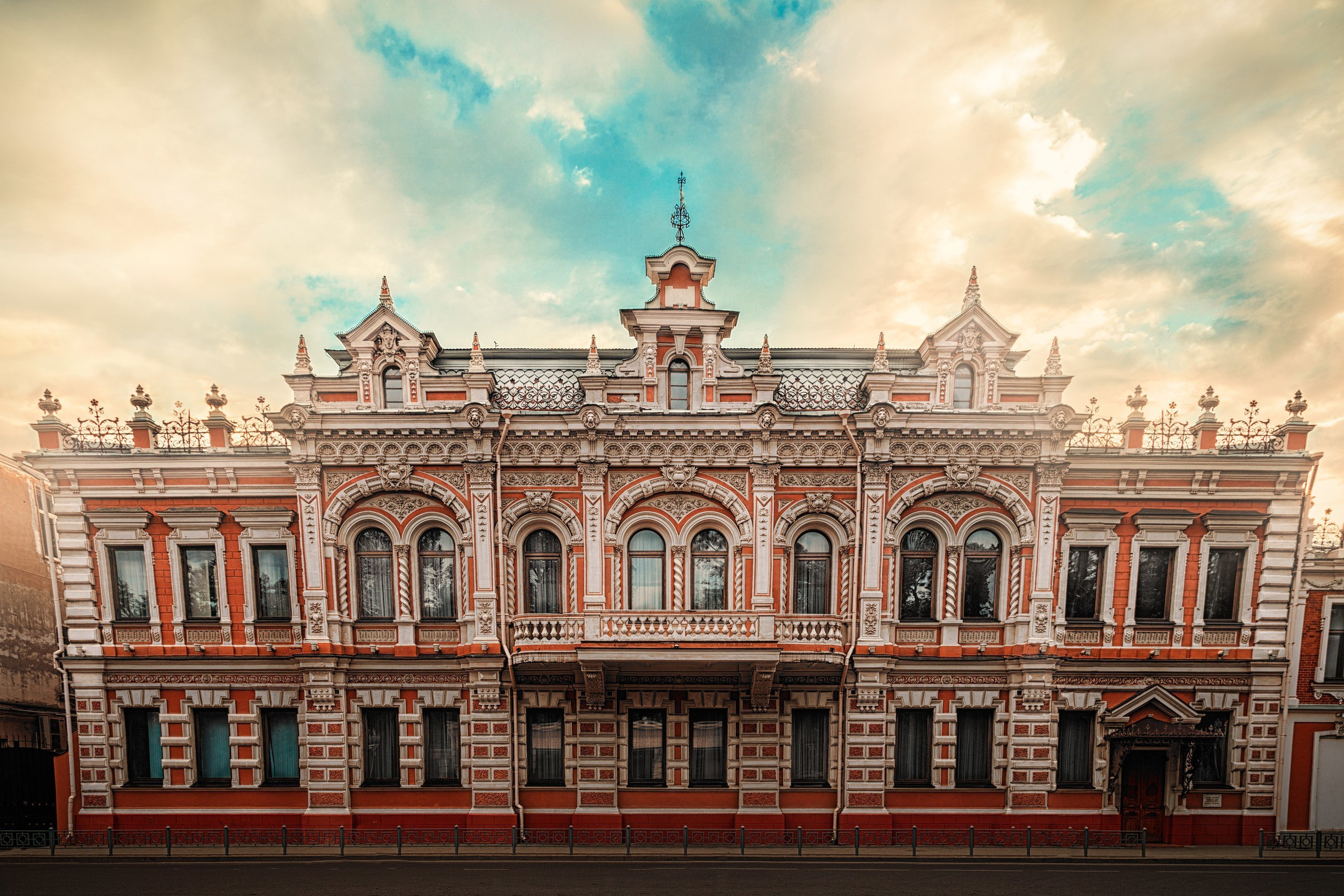 Краеведческий музей Фелицына. Достопримечательности Краснодара. Россия. Андрей Васильев. Кубанская архитектура.