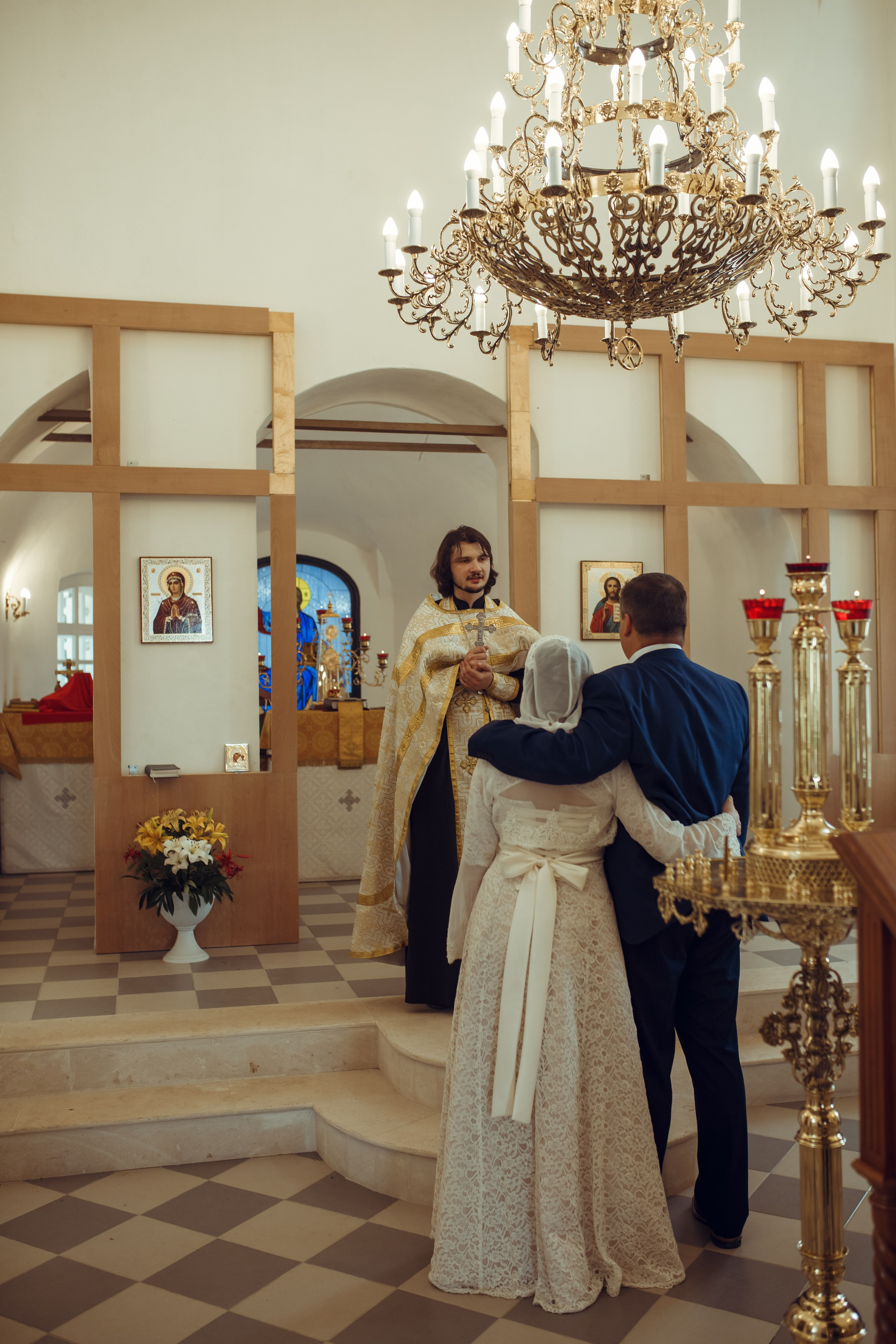 Венчание Оксаны и Дениса. Фотограф на Крещение, семейный фотограф в Москве