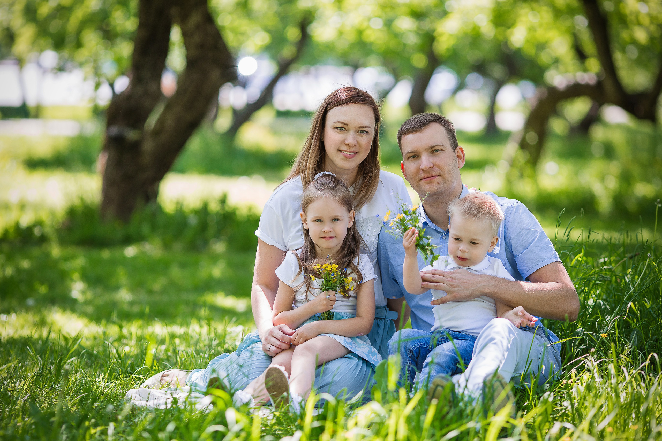 Надежда и семья. Фотограф на Крещение, семейный фотограф в Москве