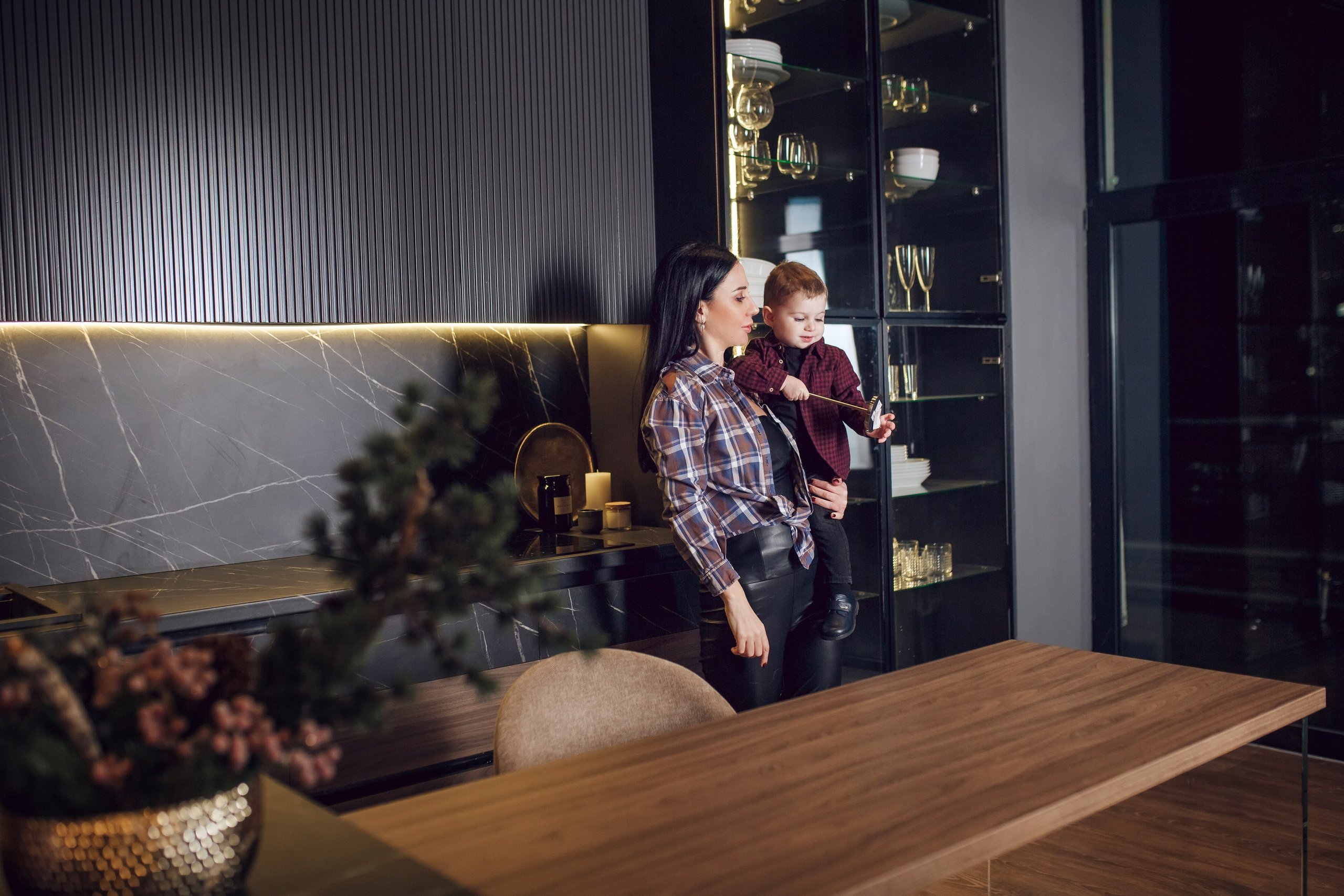 Олеся и Ярослав. Фотограф на Крещение, семейный фотограф в Москве