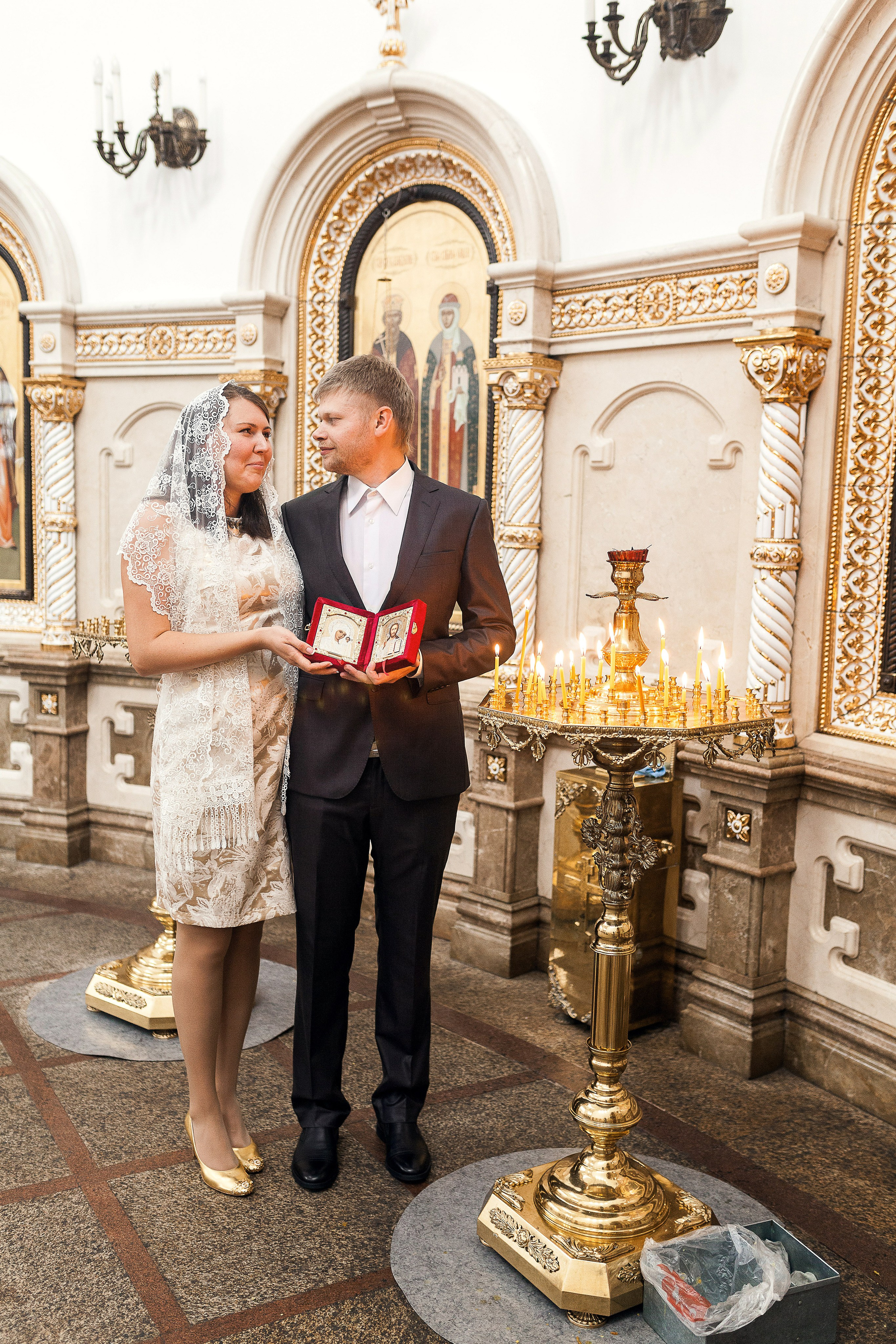 Венчание Светланы и Алексея. Фотограф на Крещение, семейный фотограф в Москве