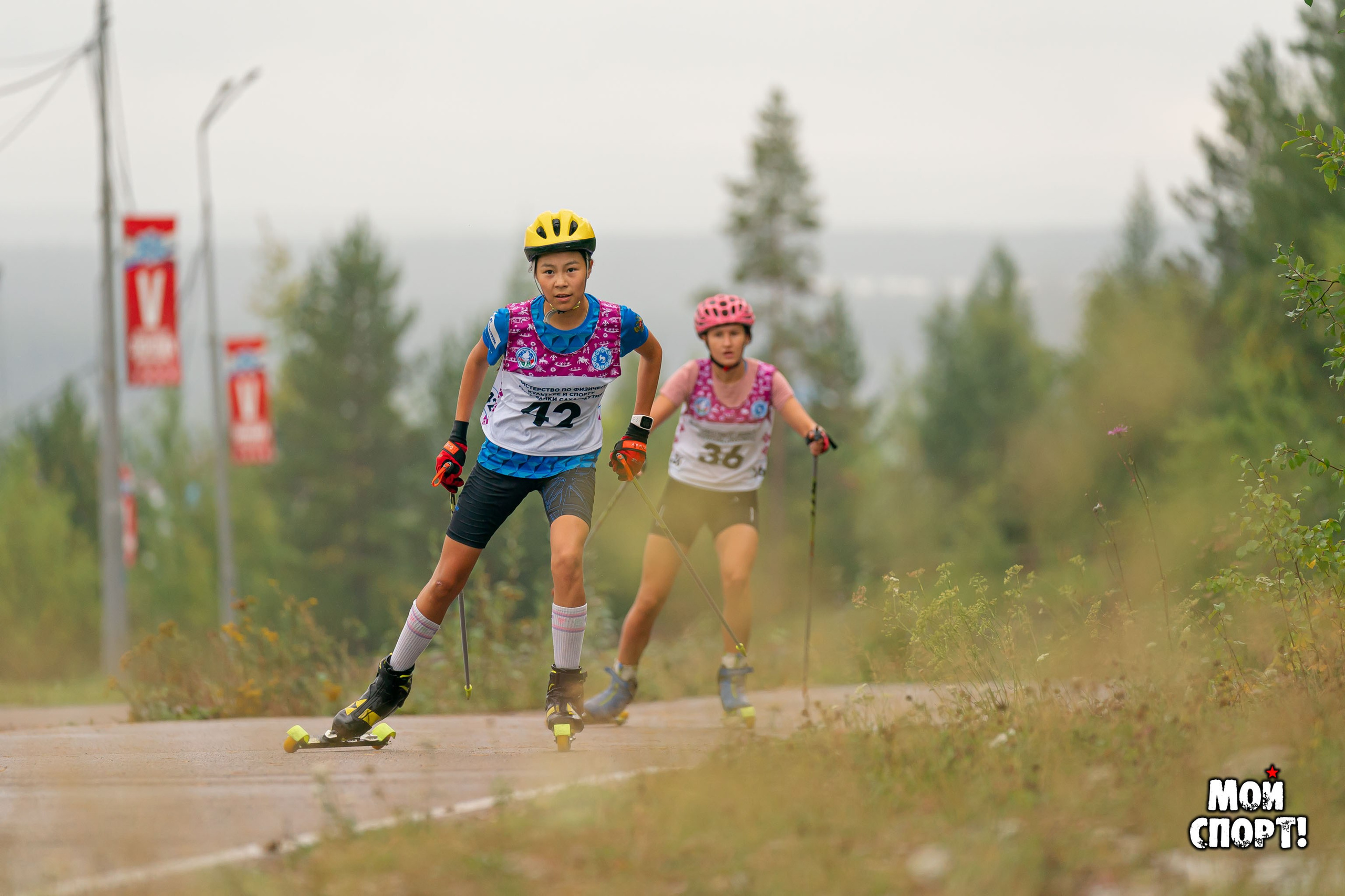 Чемпионат и первенство РС (Я) по лыжероллерам и кроссу. Студия «Мой Спорт!» — все о спорте в Якутии