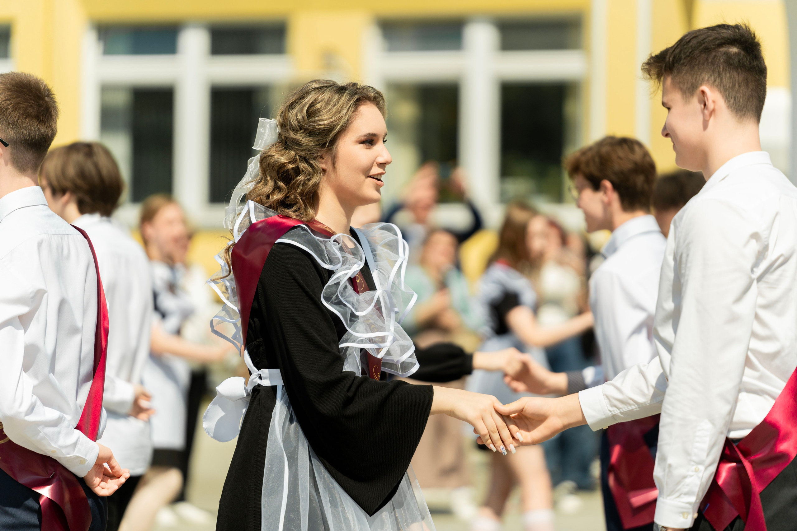 Выпукные 9 классы. Фотограф Юлия Попова