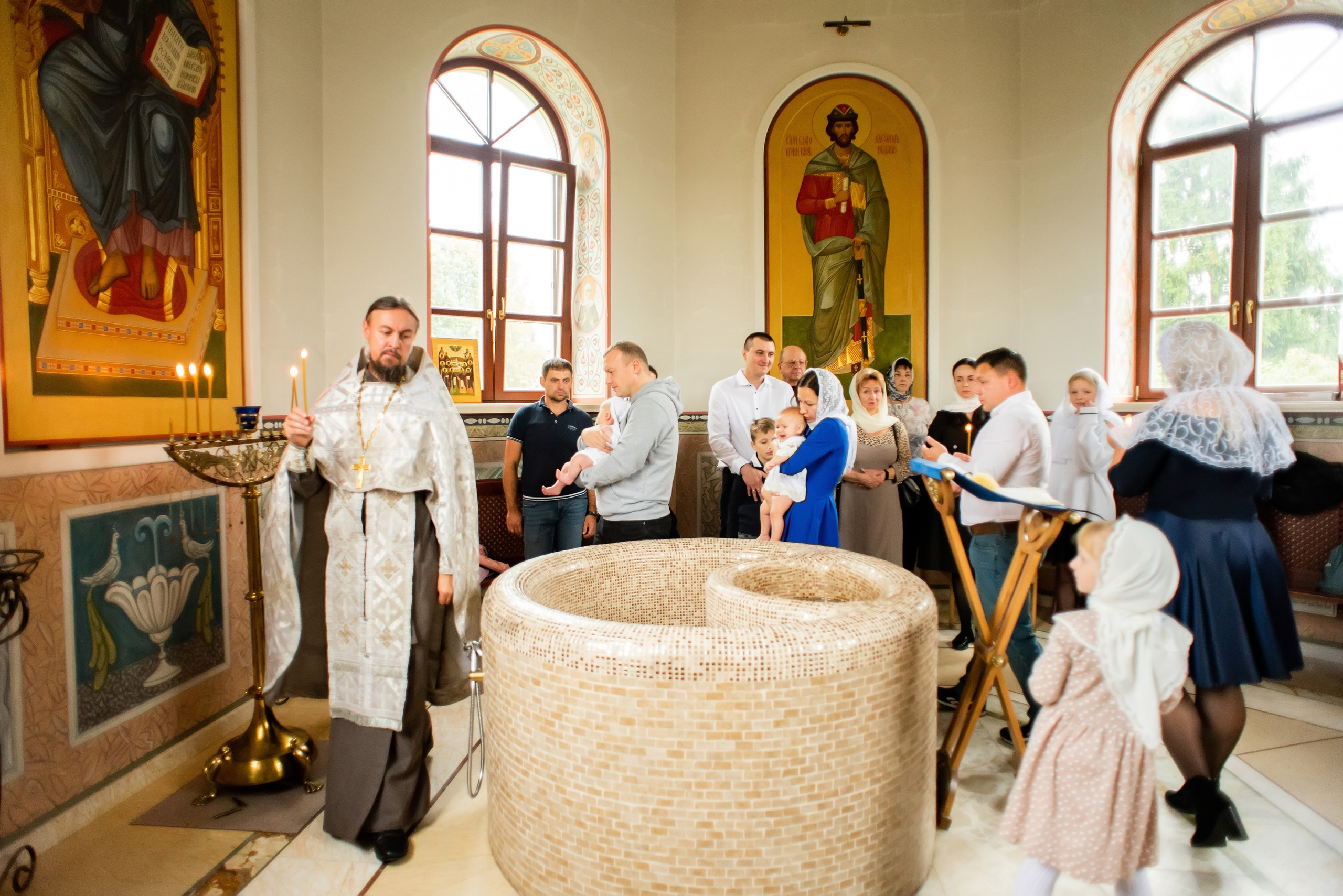 Крещение Владислава. Фотограф Юлия Попова