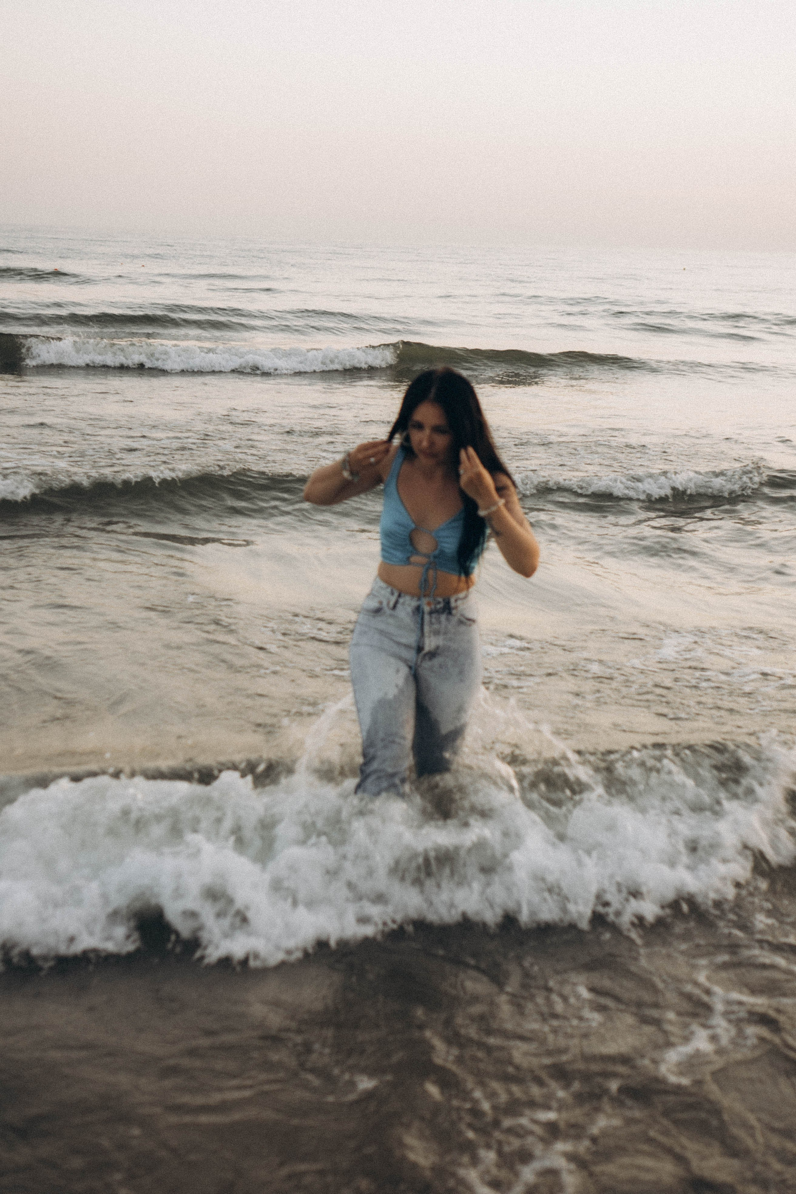 Июльский вечер на берегу черного моря. Профессиональный фотограф, Санкт-Петербург — Виктория Богомолова