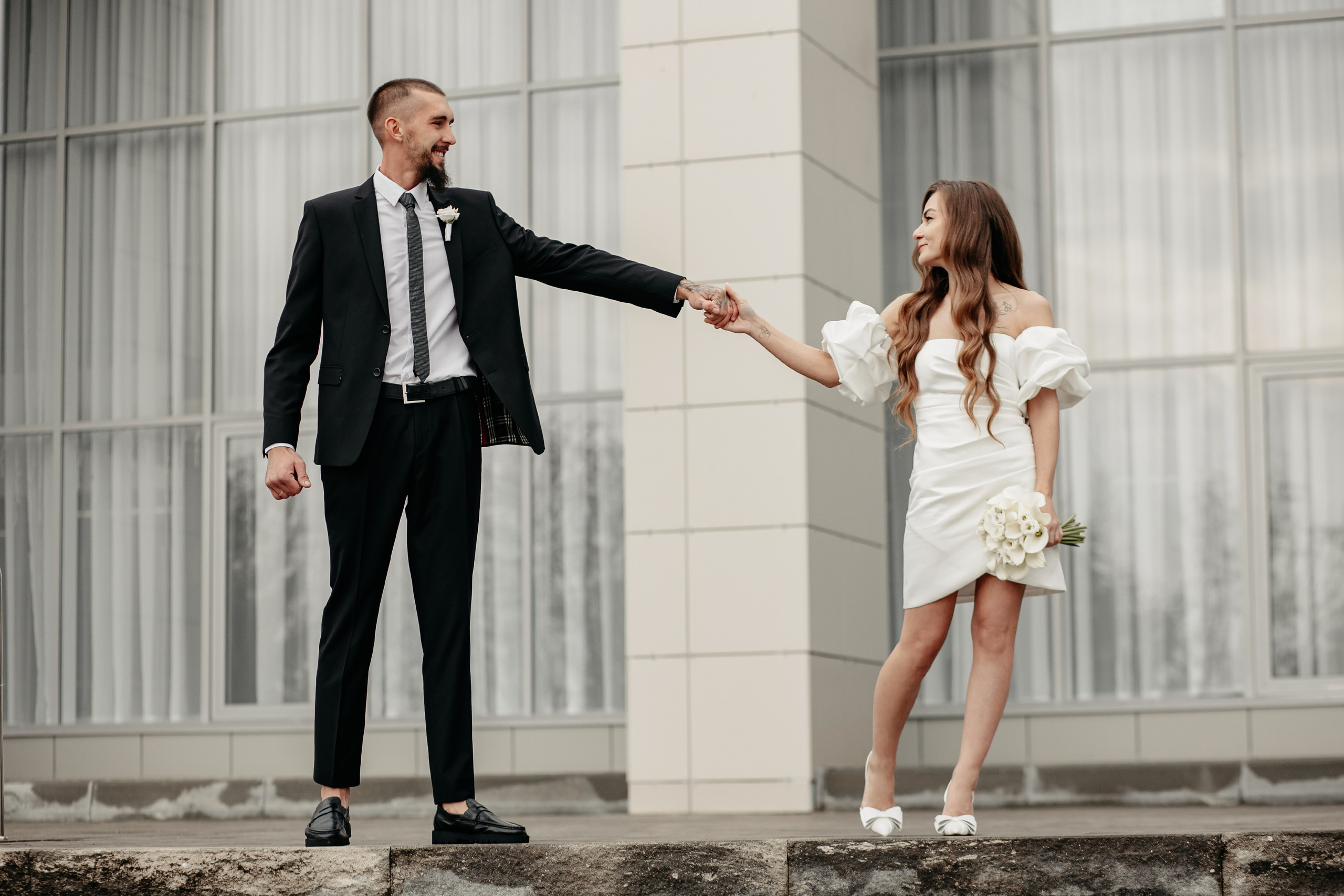 Дмитрий и Альбина. Свадебный фотограф в Алексеевке Сергей Коротенко