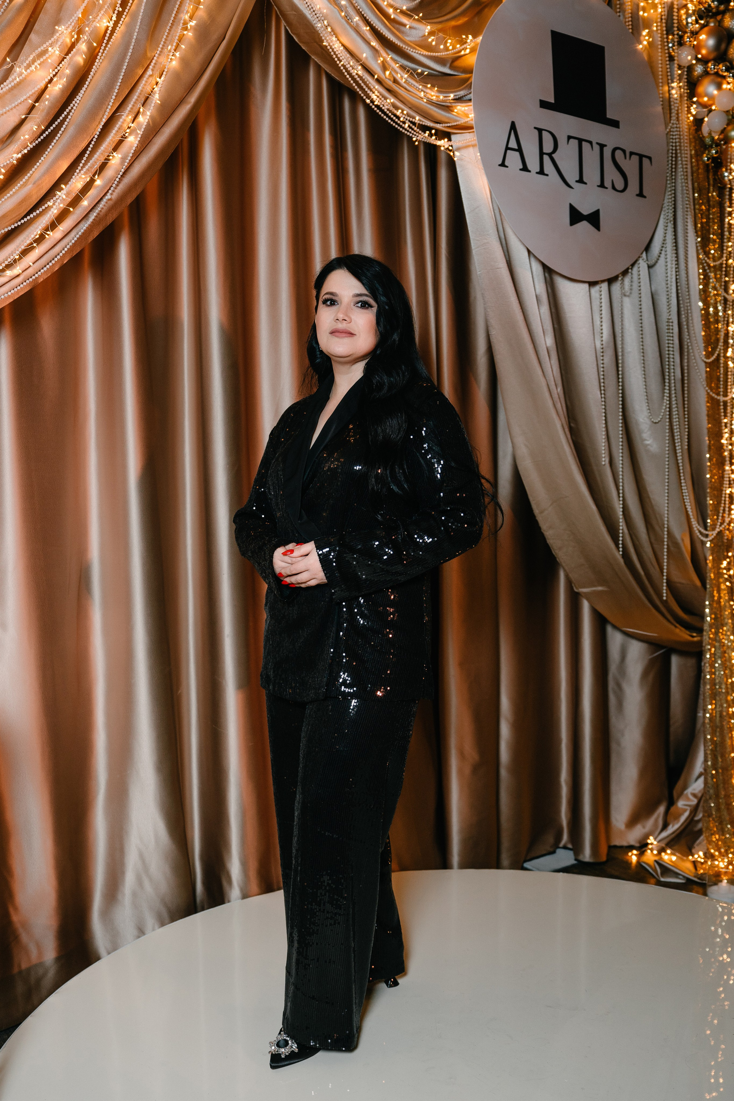 Новогодний вечер в Артисте. Свадебный и семейный фотограф в Воронеже Анастасия Бойко