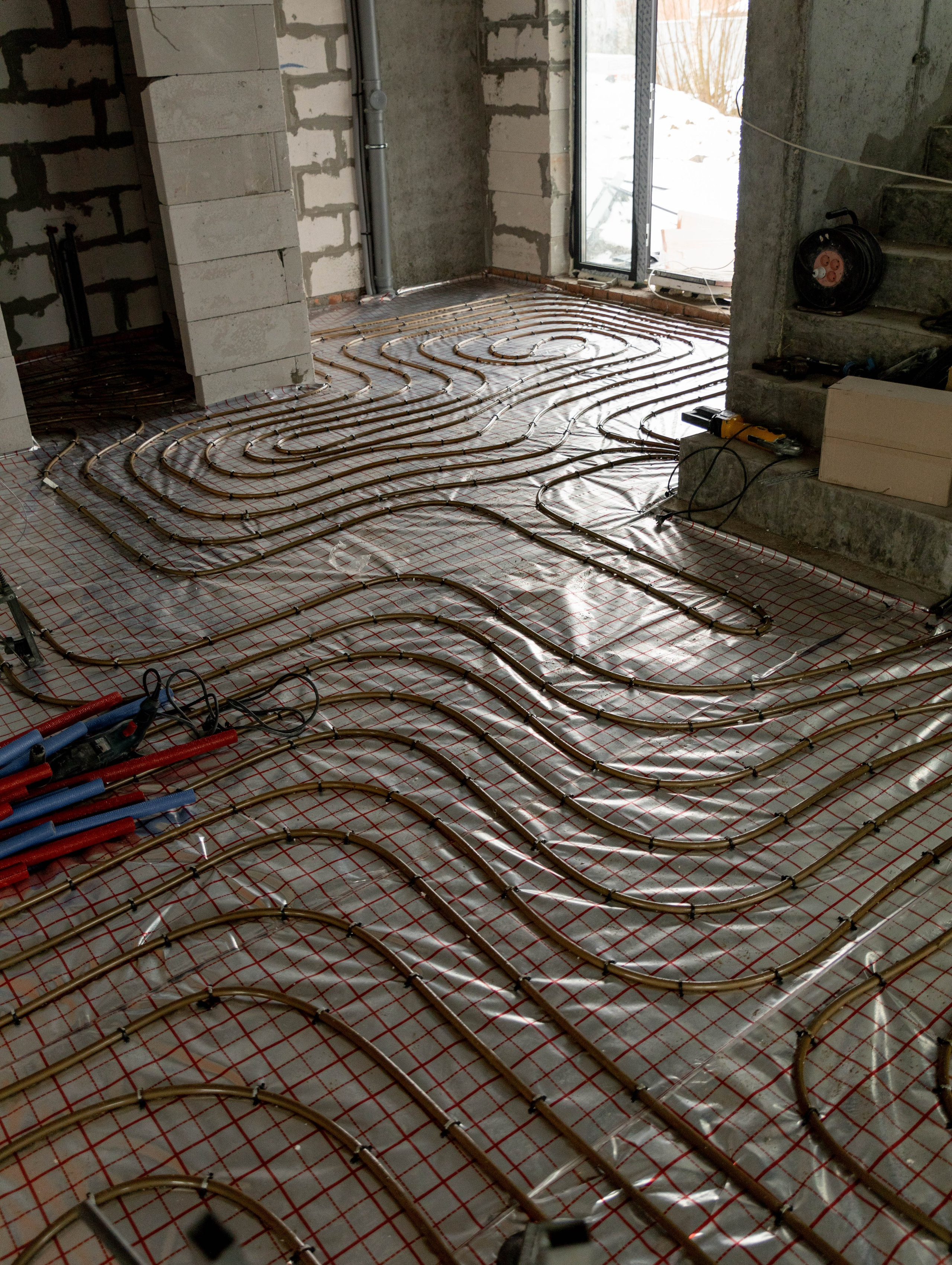 Г. Калининград п.Прибрежное. Монтаж отопления в Калининграде | Балтийский сантехник