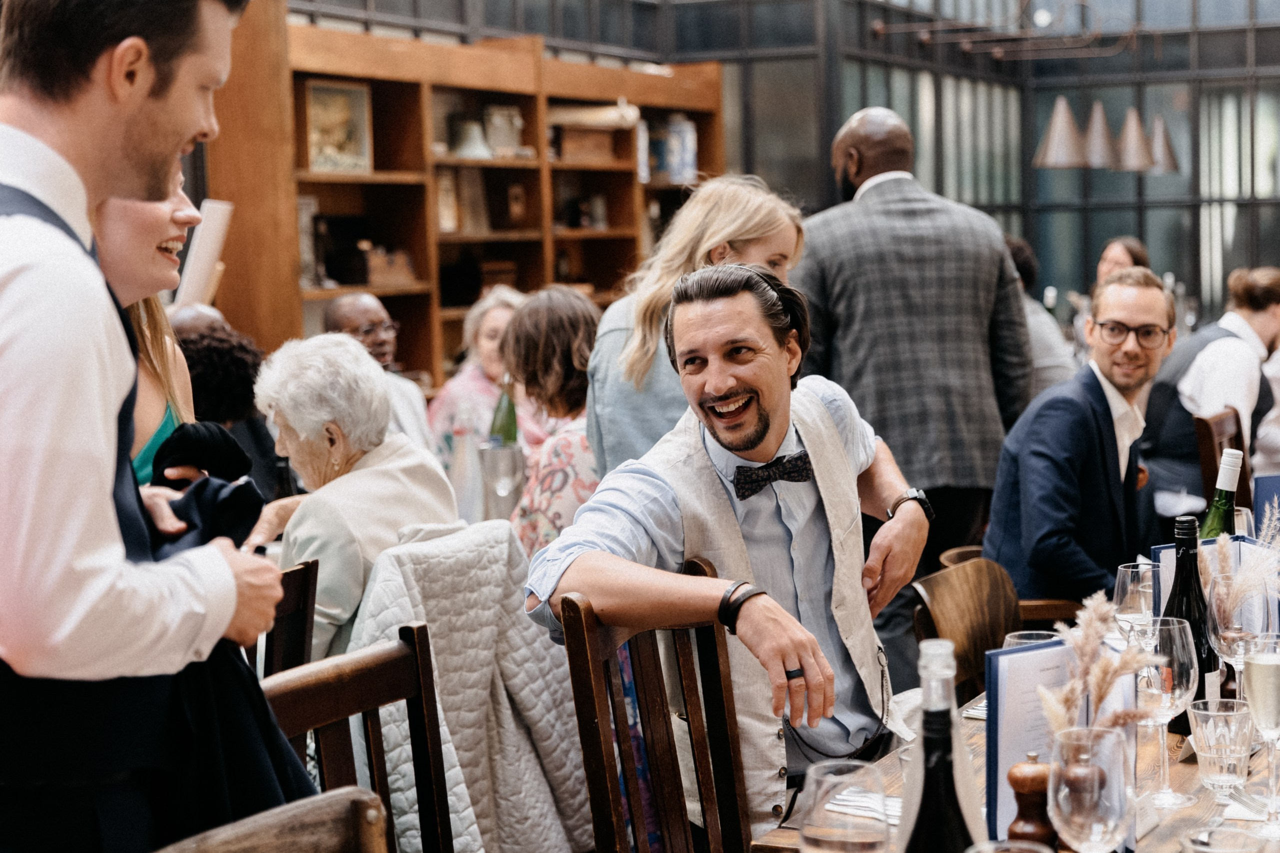 Denise & Tobias at The Old Brewery, Greenwich. Moments Catchers — Wedding Photography & Video Duo in London