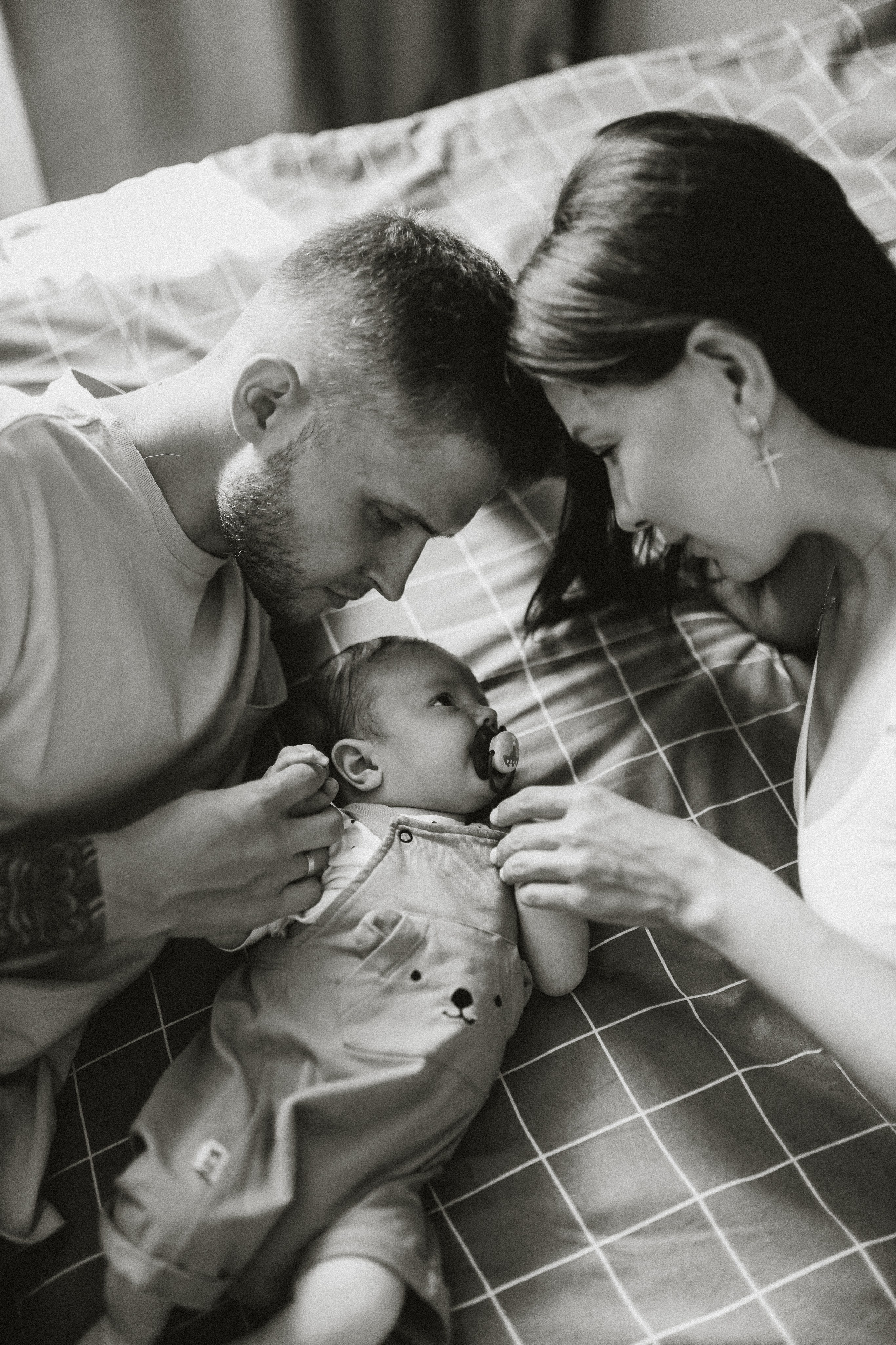 Домашняя фотосессия с малышом. Семейный фотограф Екатеринбург Черепанова Олеся