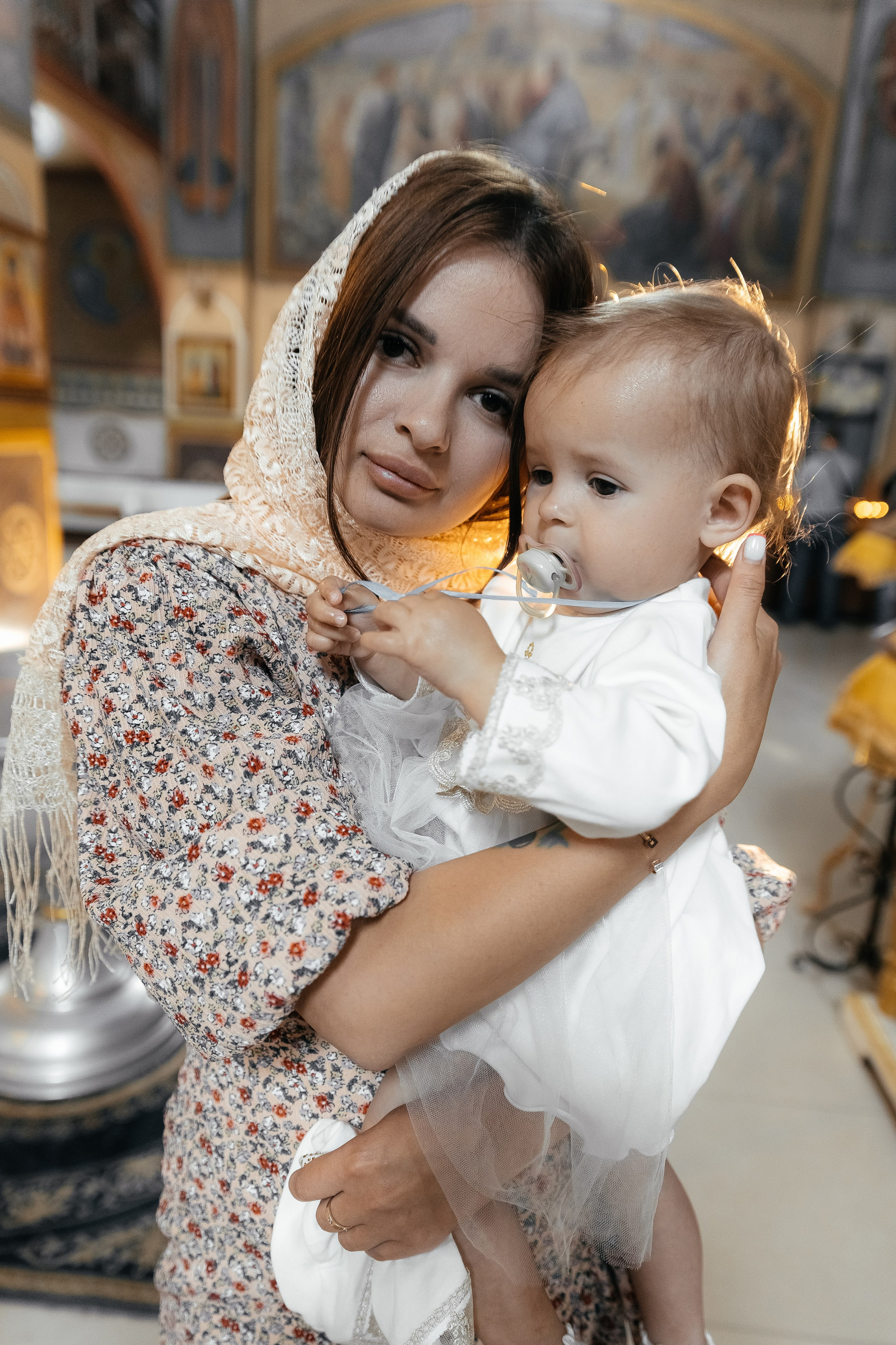 Крестины Миланы. Главная