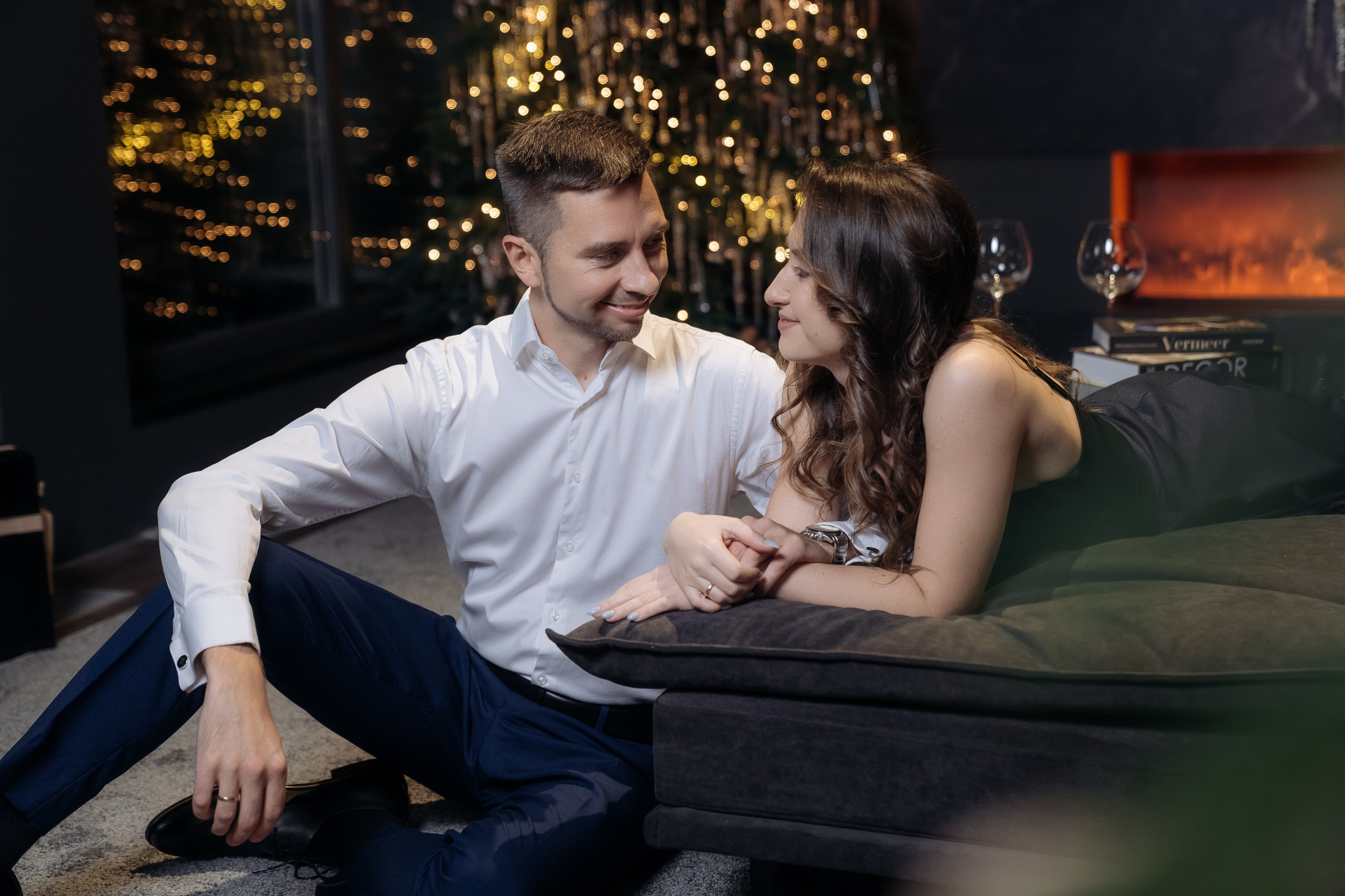 Новогодний. Семейный фотограф СПб Анастасия Василь. Фотосессия на годик