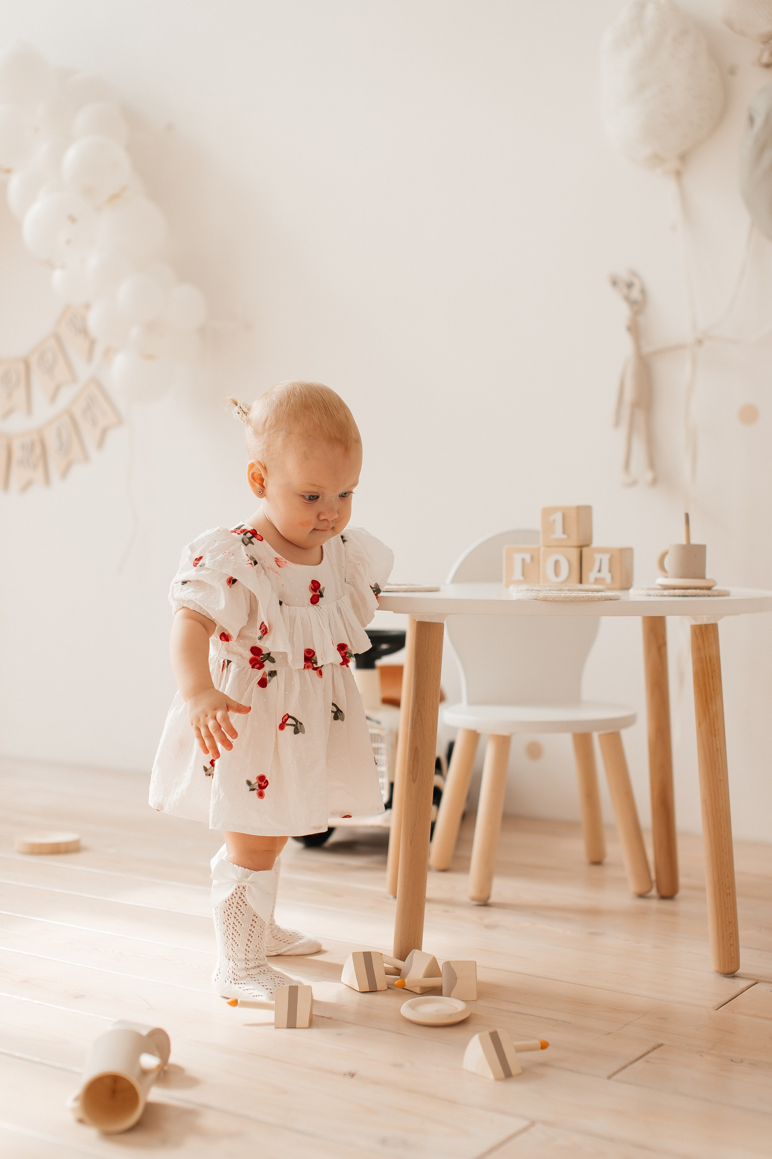 1 годик Ксении. Свадебный и семейный фотограф в Санкт-Петербурге