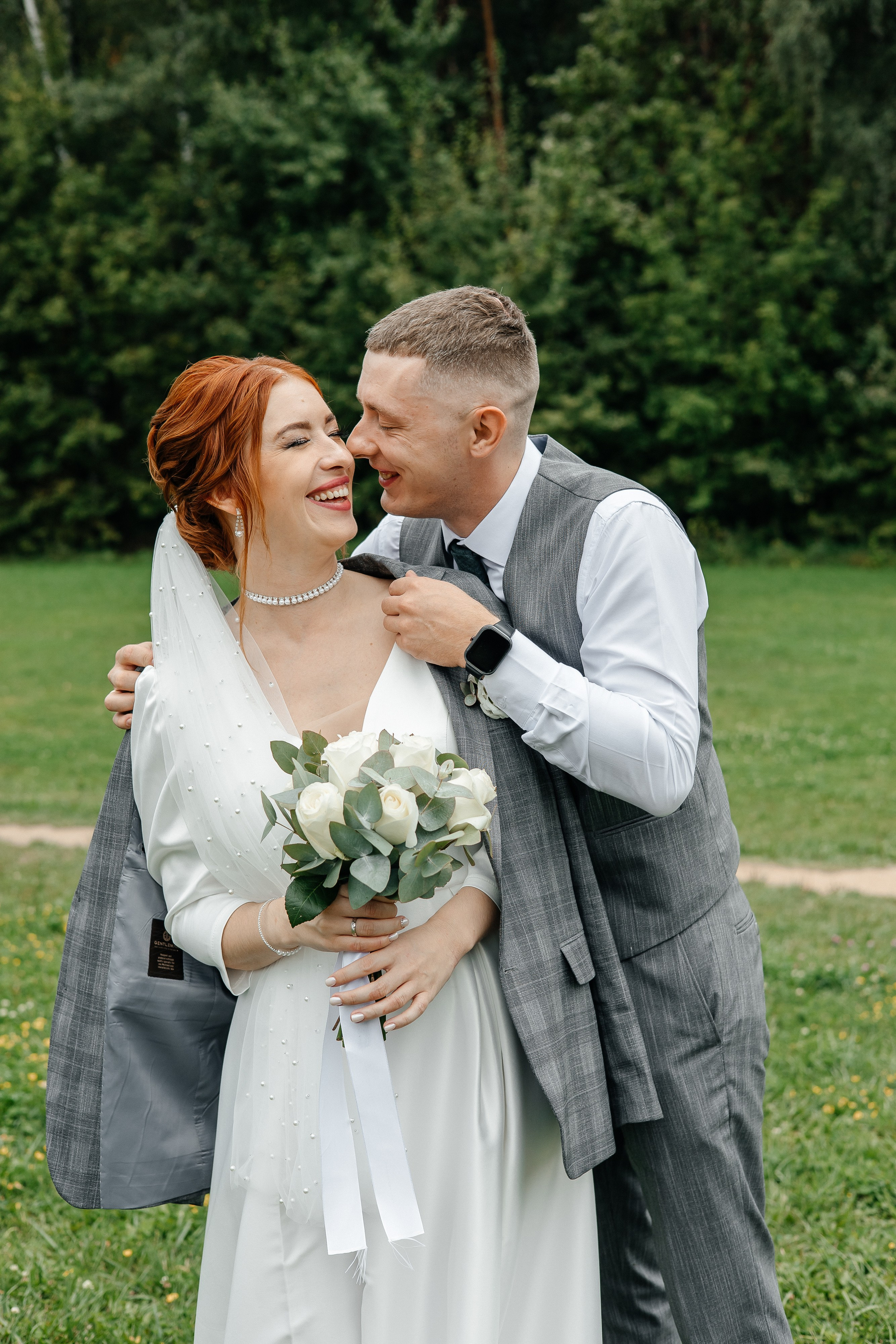 Свадебная прогулка. Контент и свадебный фотограф в Одинцово и Москве. Вакульчик Екатерина