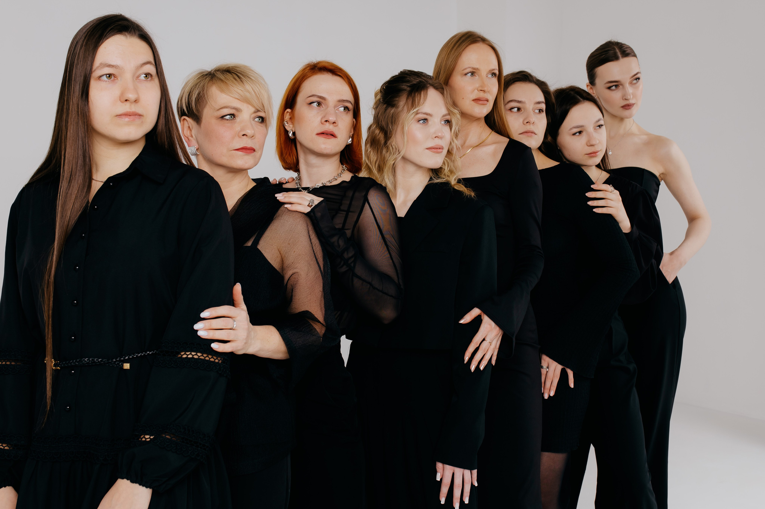 Фотоссесия коллектива Модельной школы. Фотограф в Кирове Настя Шабардина