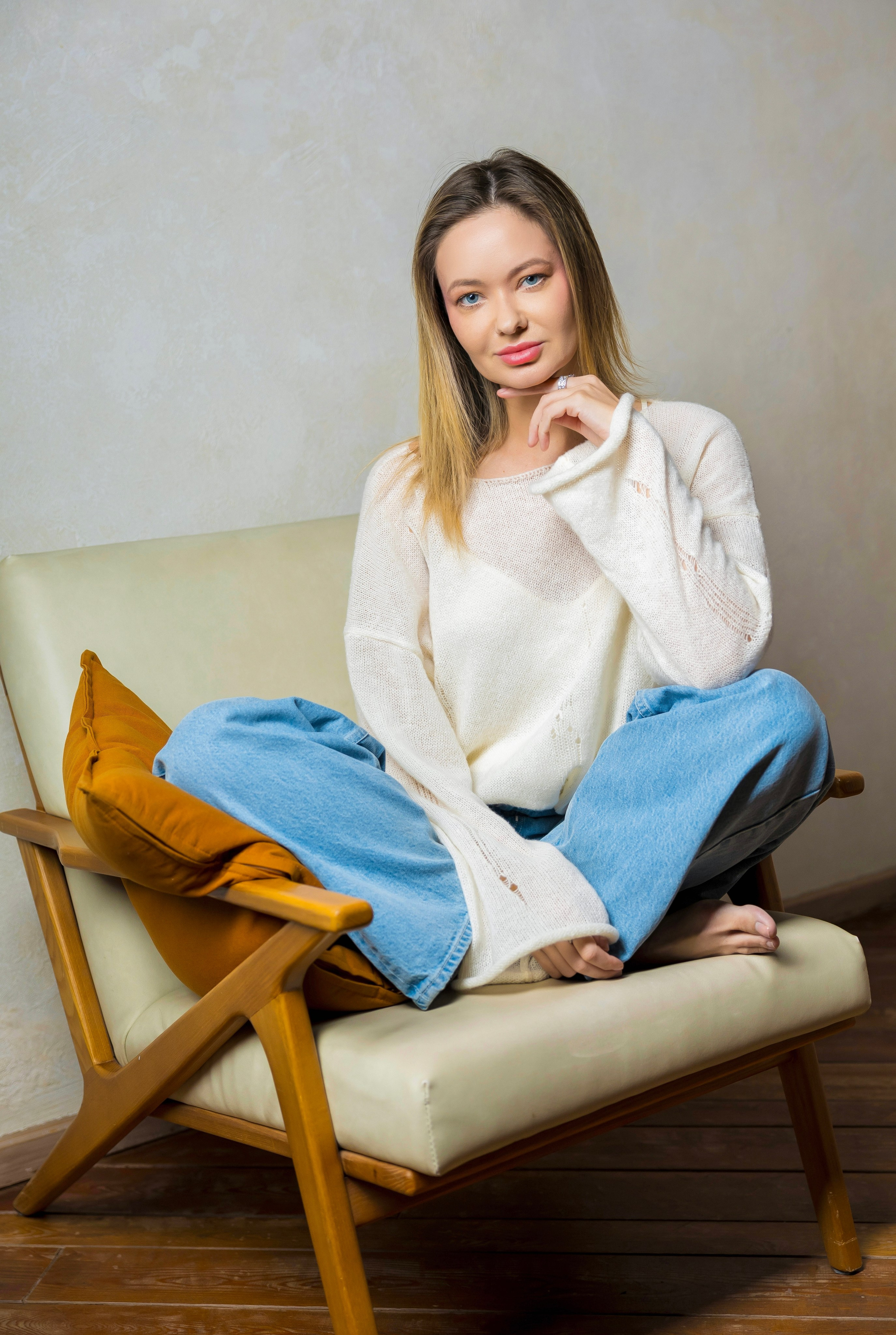 Женский портрет. Ксения. Фотограф Люся Воробьева