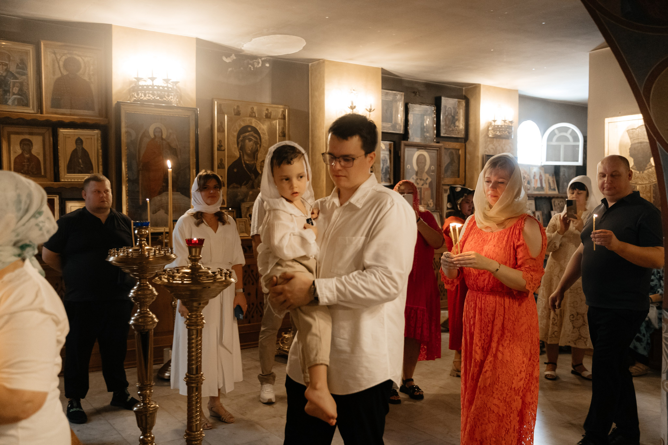 Крещение. Станица Кавказская. Свято-Никольский Храм. Свадебный фотограф Кропоткин Краснодар