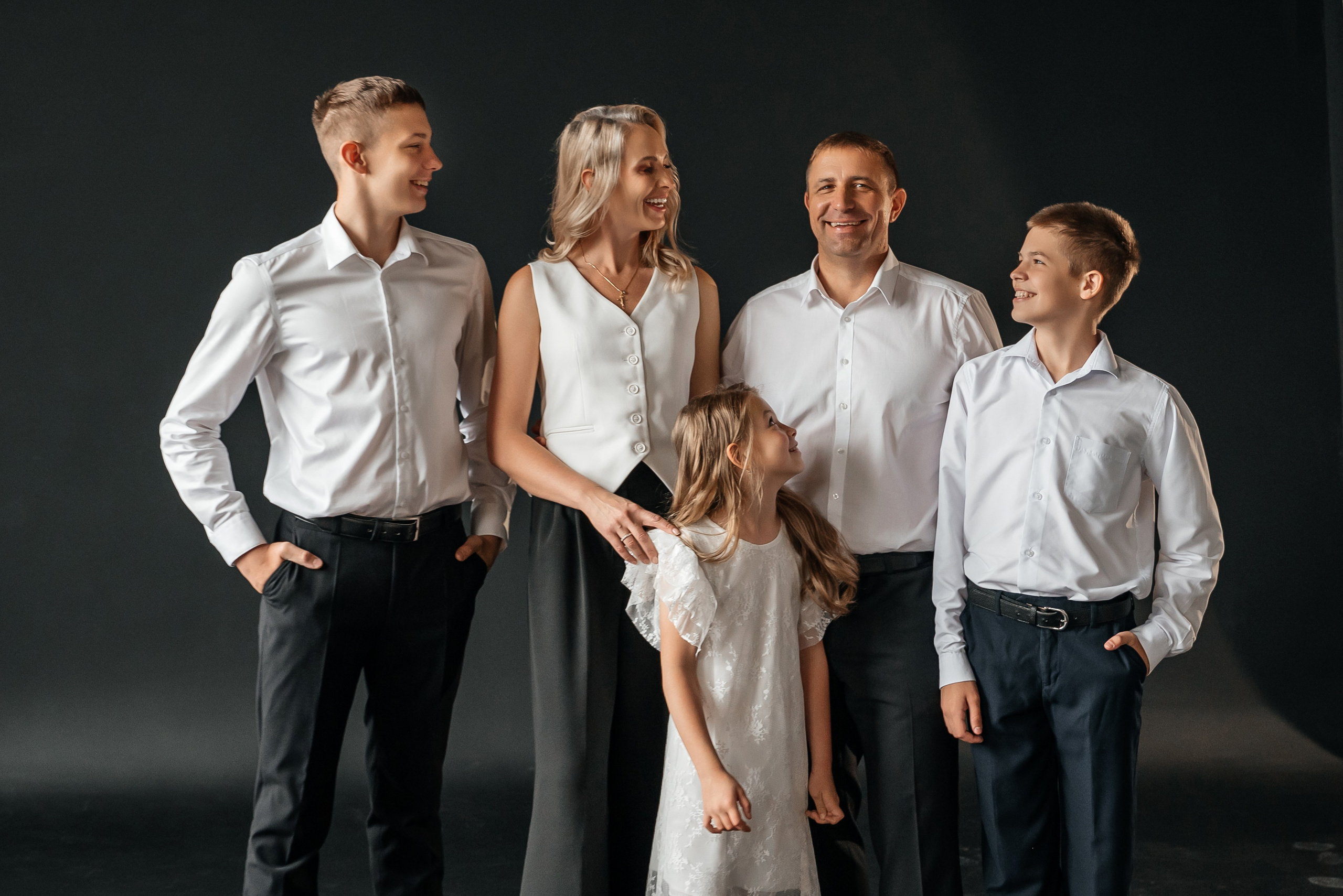 Фотосессия многодетной семьи. Свадебный фотограф Елена Рякина