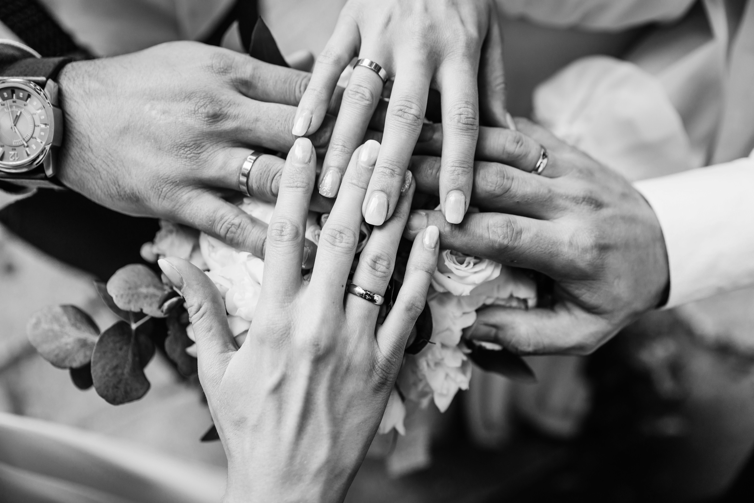 Юлия и Сергей, Евгения и Иван. Свадебный и семейный фотограф Александра Кос