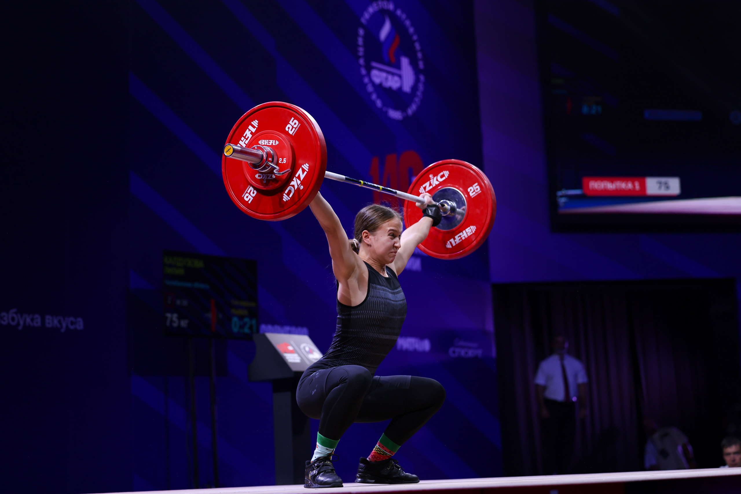Чемпионат России по тяжелой атлетике 2025. Спортивный и репортажный фотограф Антон Тереханов