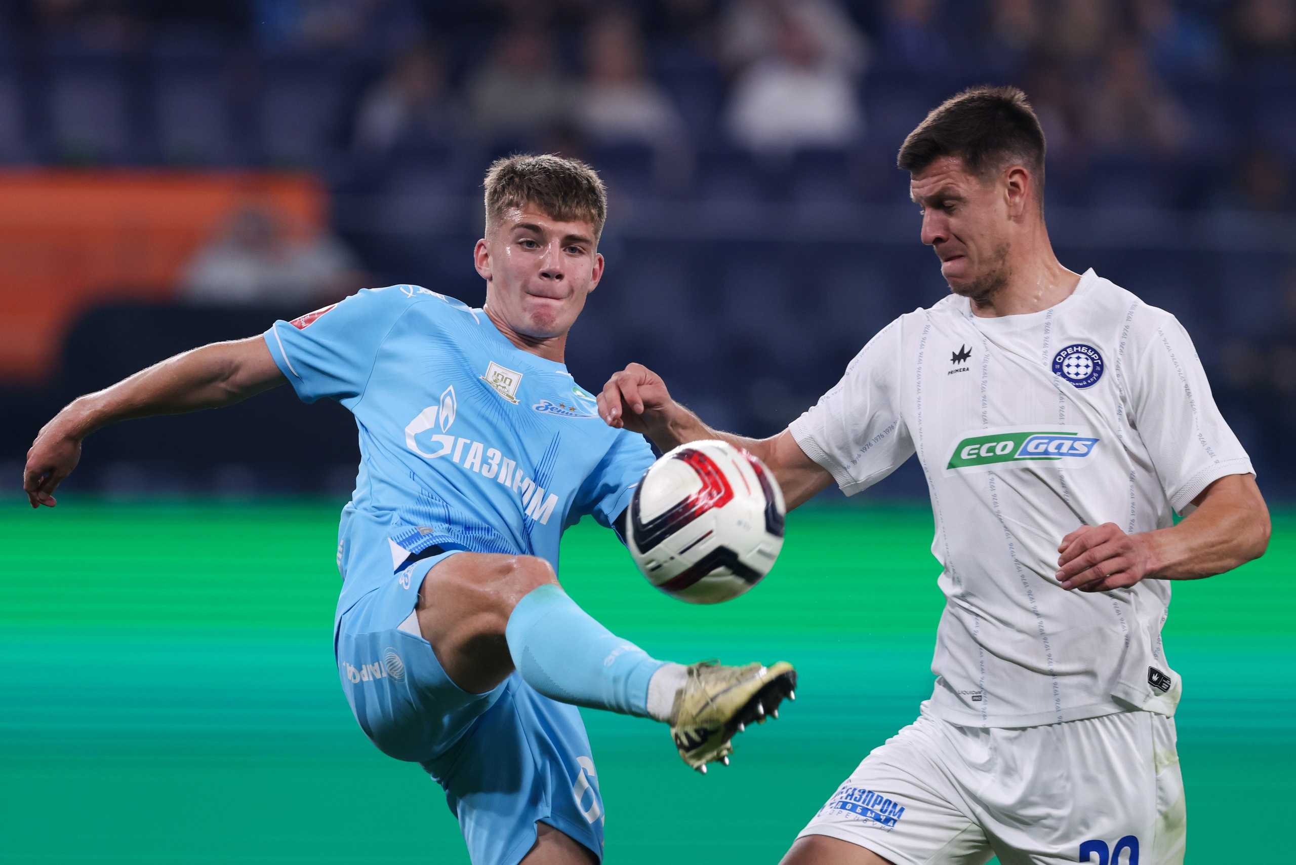 ФК Зенит -ФК Оренбург Fonbet Кубок России 2025/26. Спортивный и репортажный фотограф Антон Тереханов