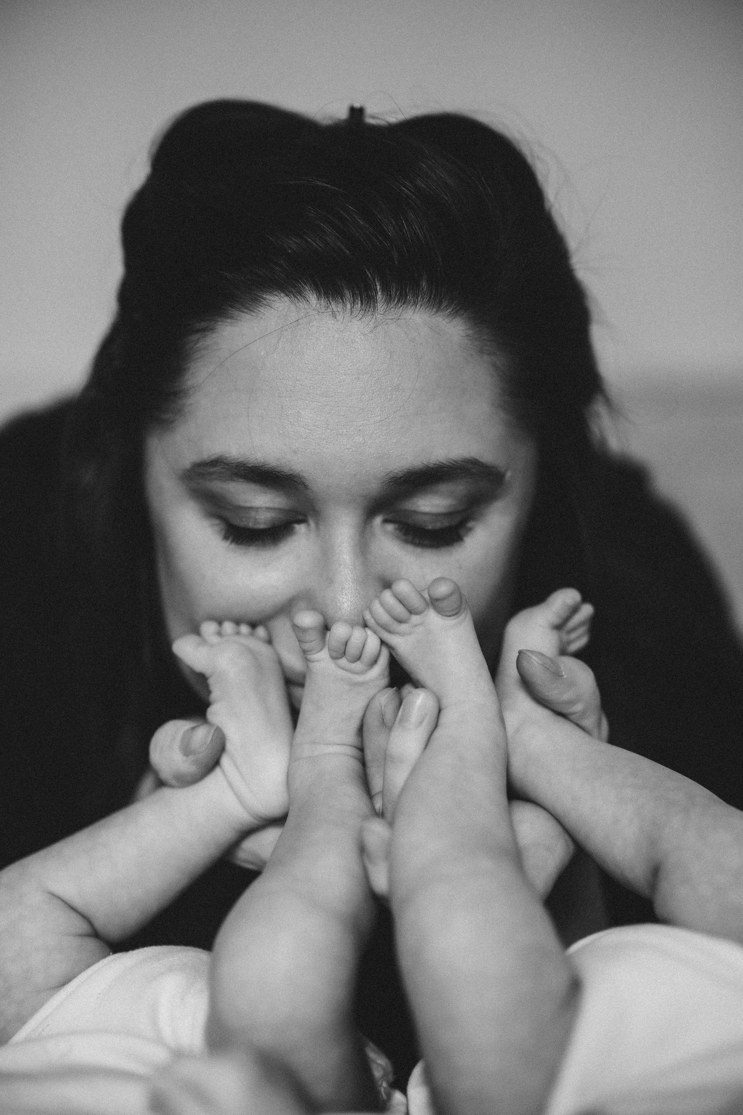 Маша и Варя 2 месяца. Евгения Пелипас