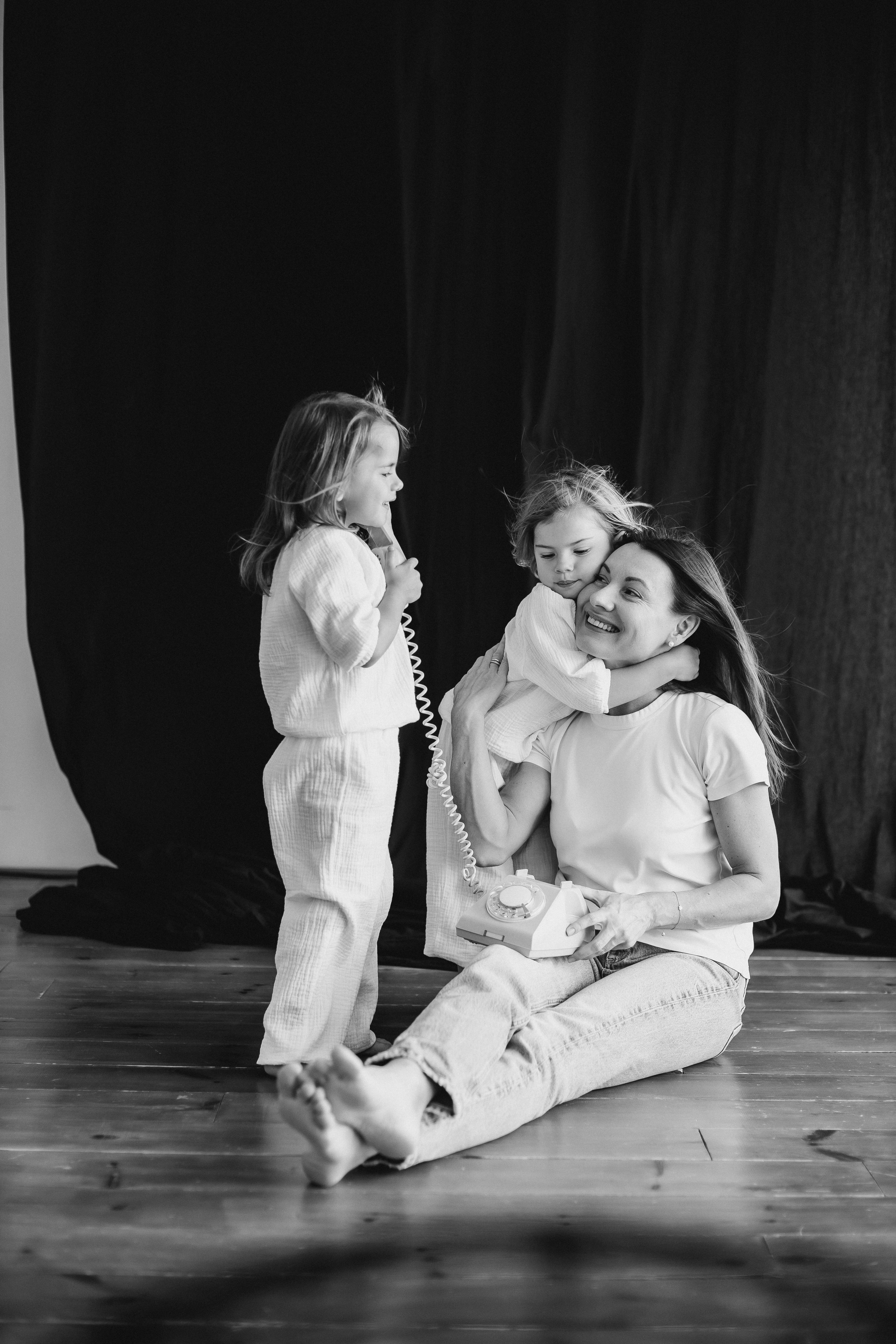 Мама и девочки. Евгения Пелипас