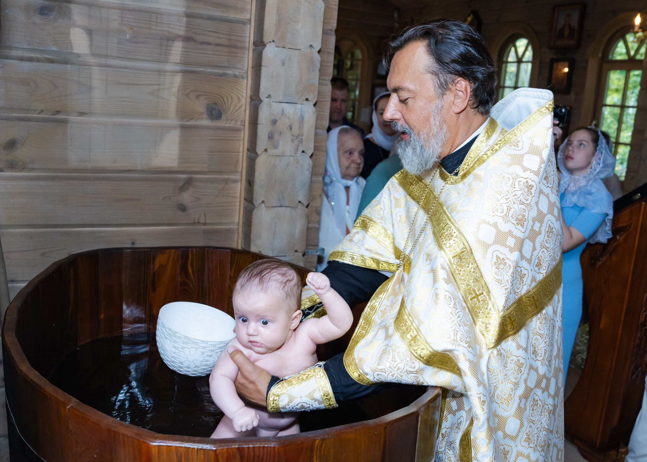 Таинство Крещения Марии. Крамер Юлиана детский и семейный фотограф