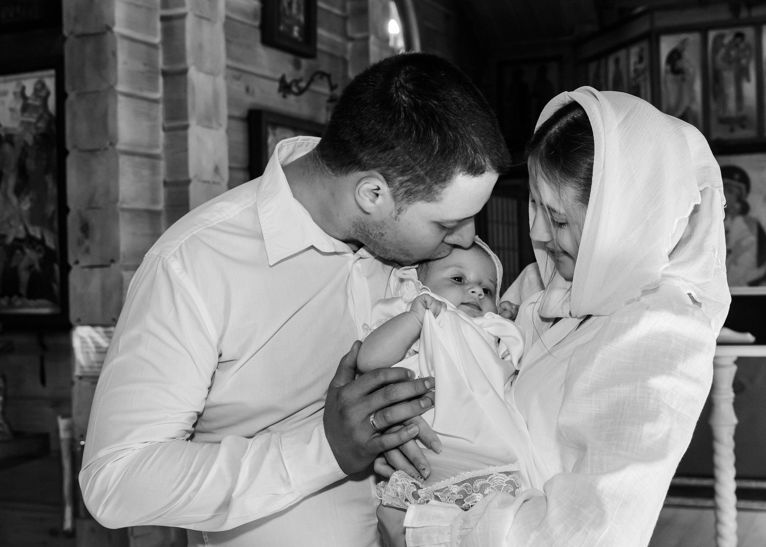 Таинство Крещения Марии. Крамер Юлиана детский и семейный фотограф