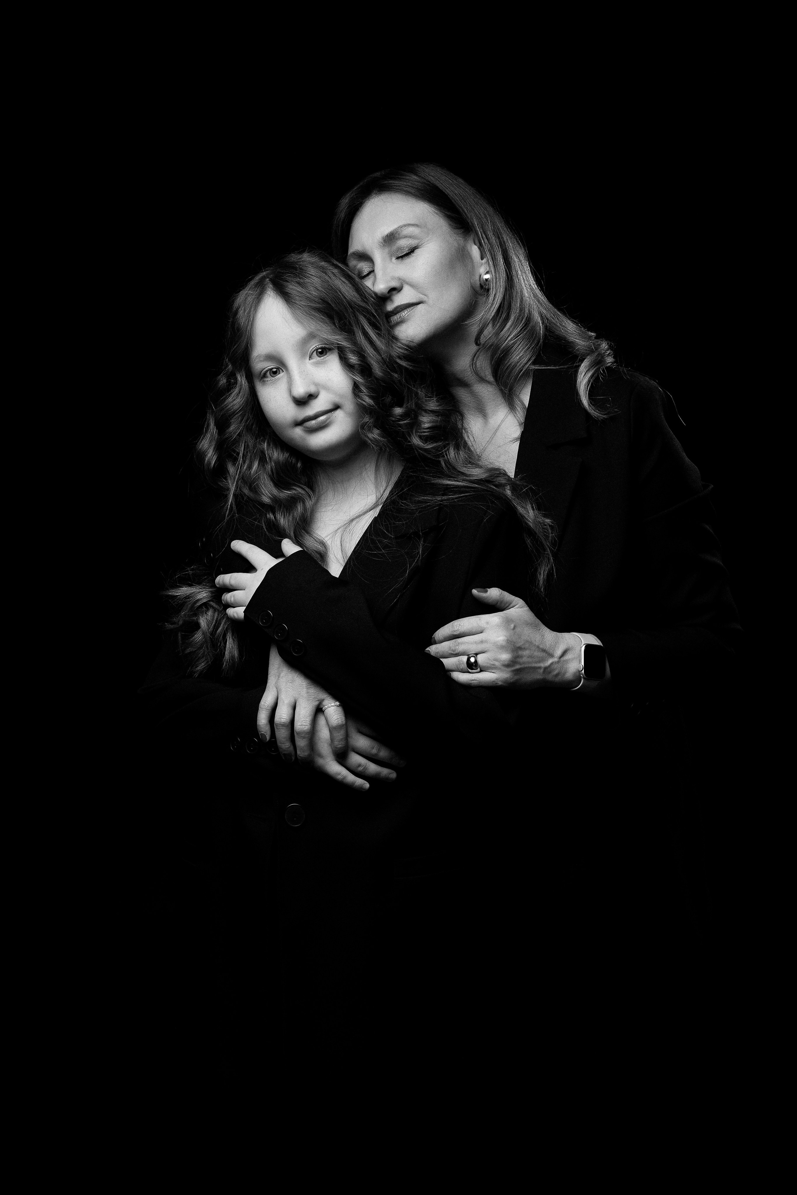 Фотосессия мама и дочка