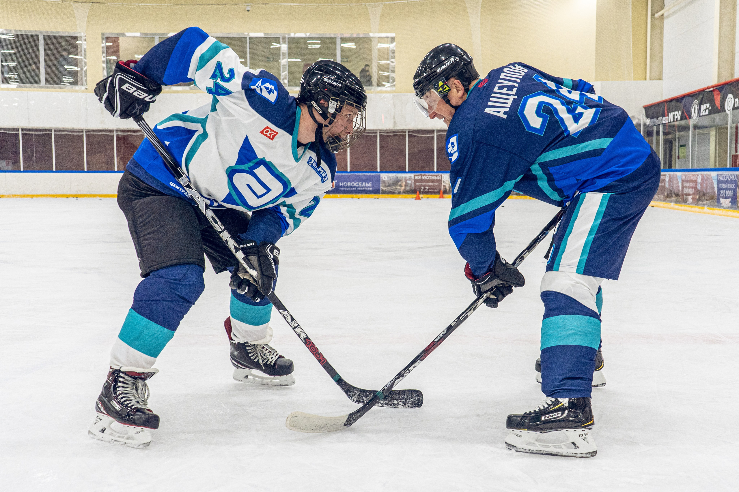 Тренировка по хоккею «ЦМКБ «Алмаз»