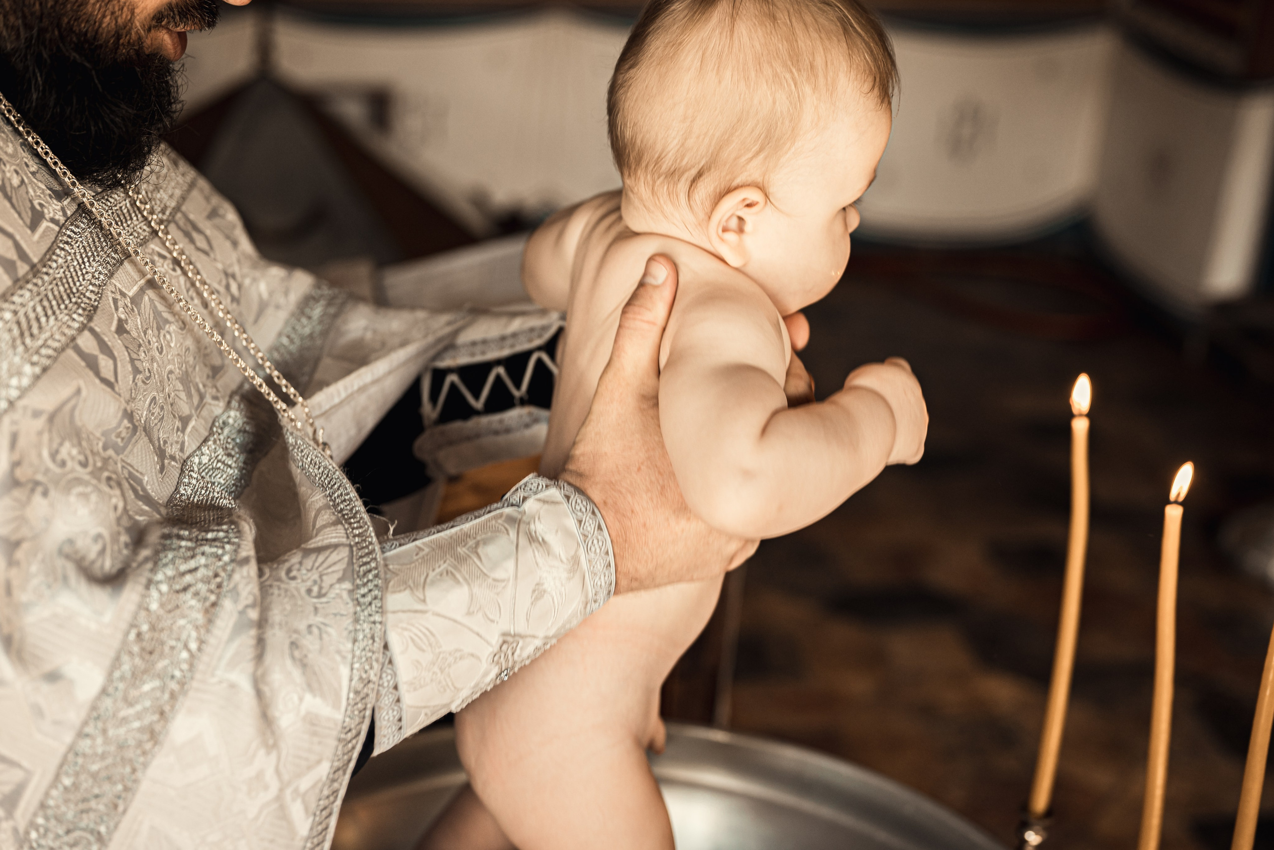 Крещение Александра. Семейный и детский фотограф Москва