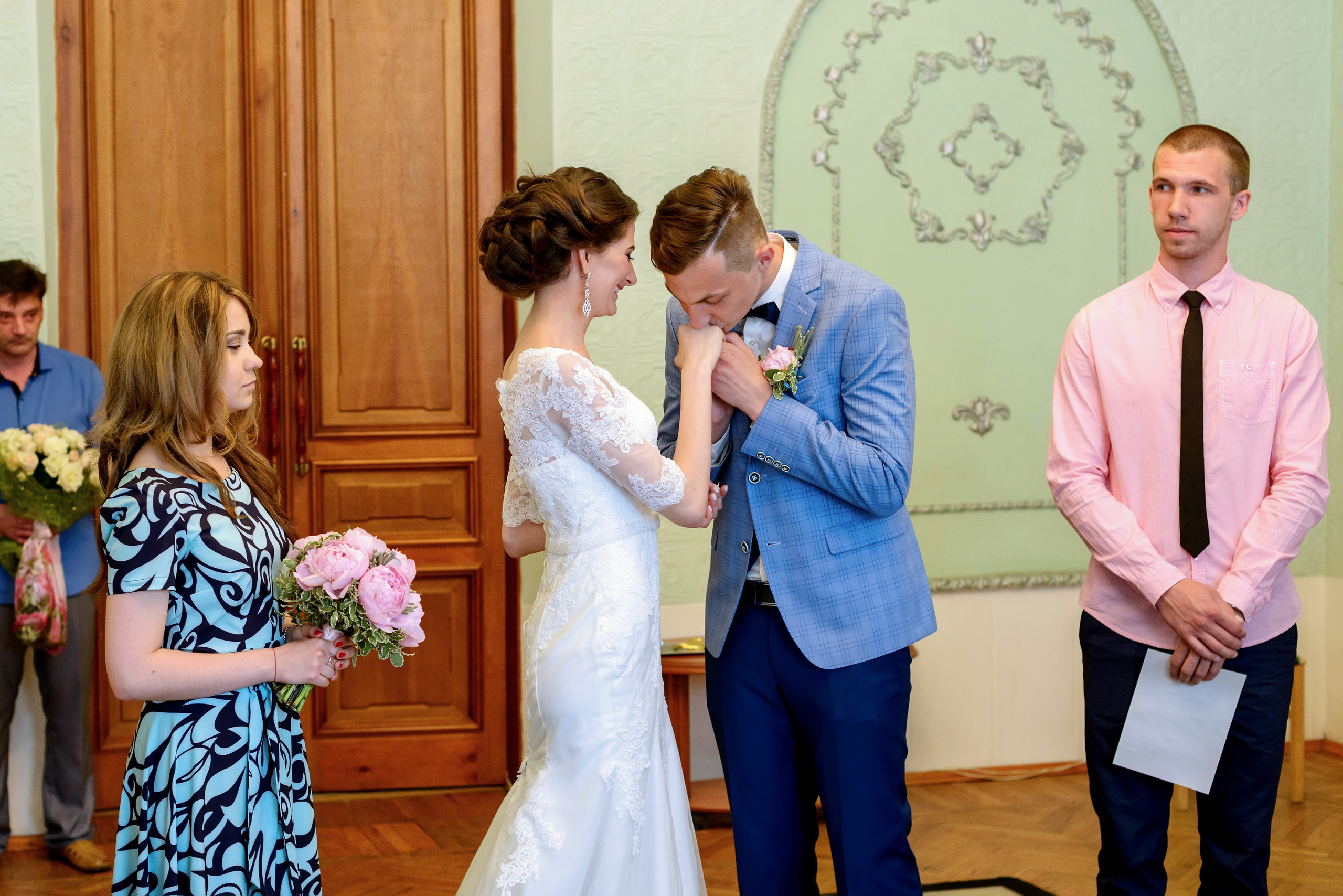 Свадебная церемония в Нижегородском загсе