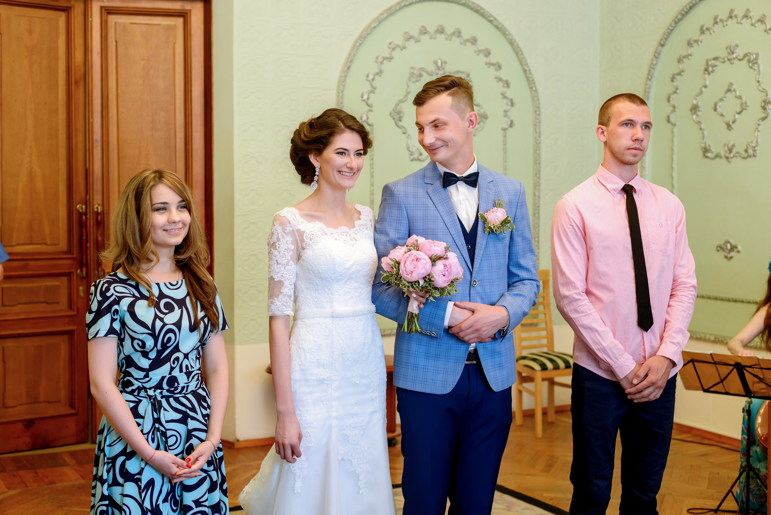 Свадебная церемония в Нижегородском загсе