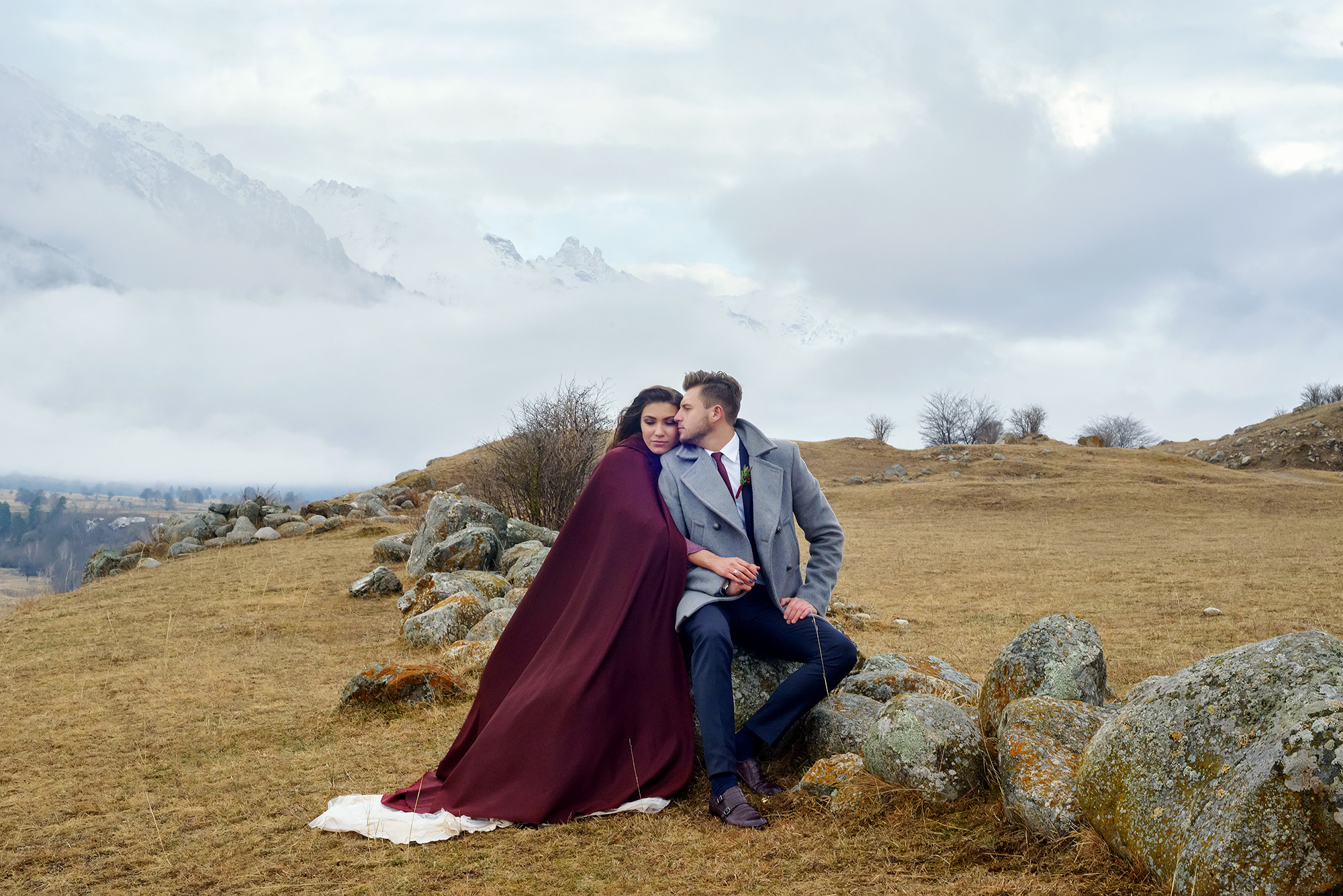 Свадебная фотосъемка на Домбае