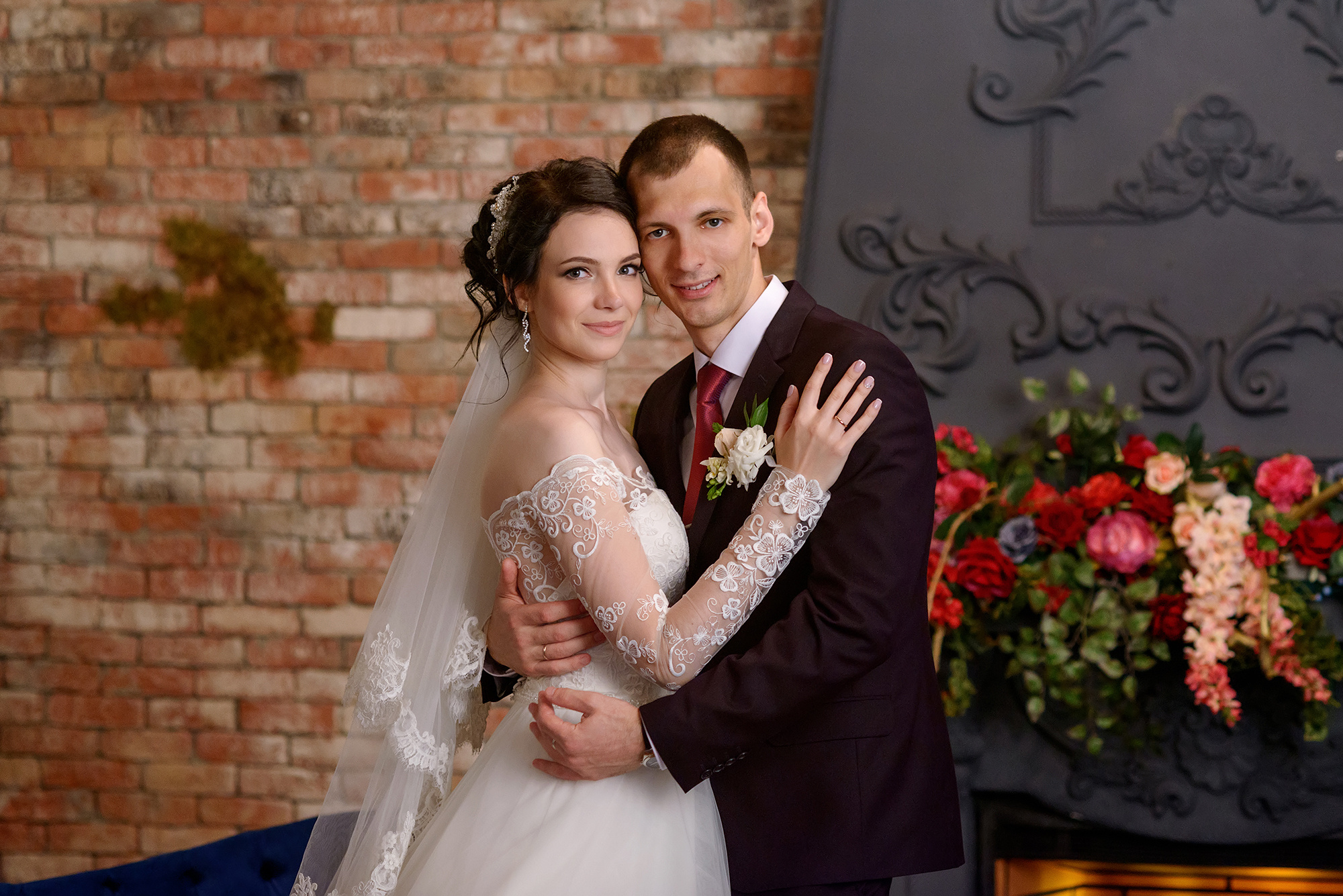 Свадебная фотосессия в фотостудии Leonastage