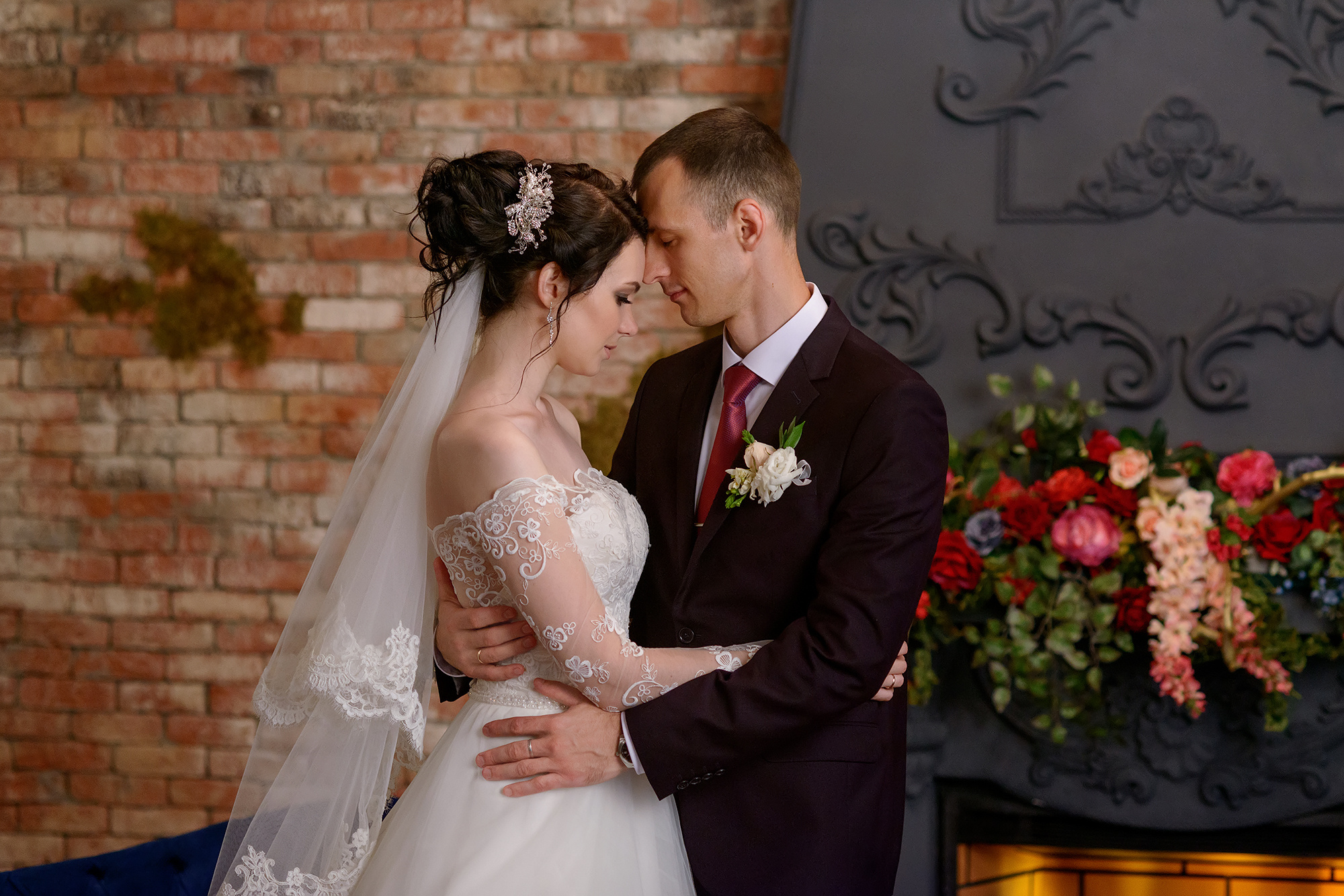 Свадебная фотосессия в фотостудии Leonastage