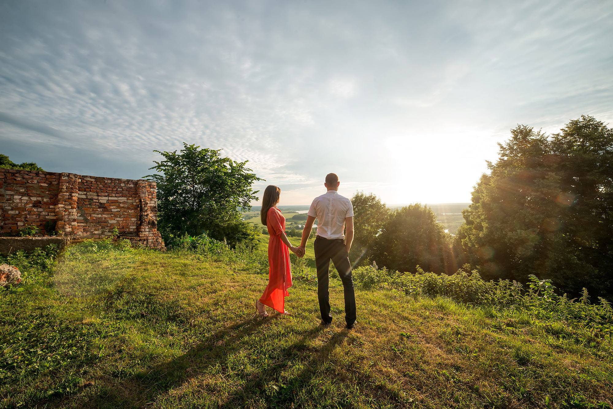 Предсвадебная фотосессия в усадьбе Приклонских Рукавишниковых