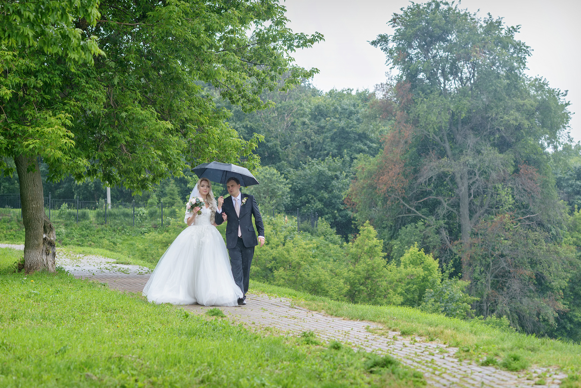 Свадебная фотосессия на природе в Нижнем Новгороде