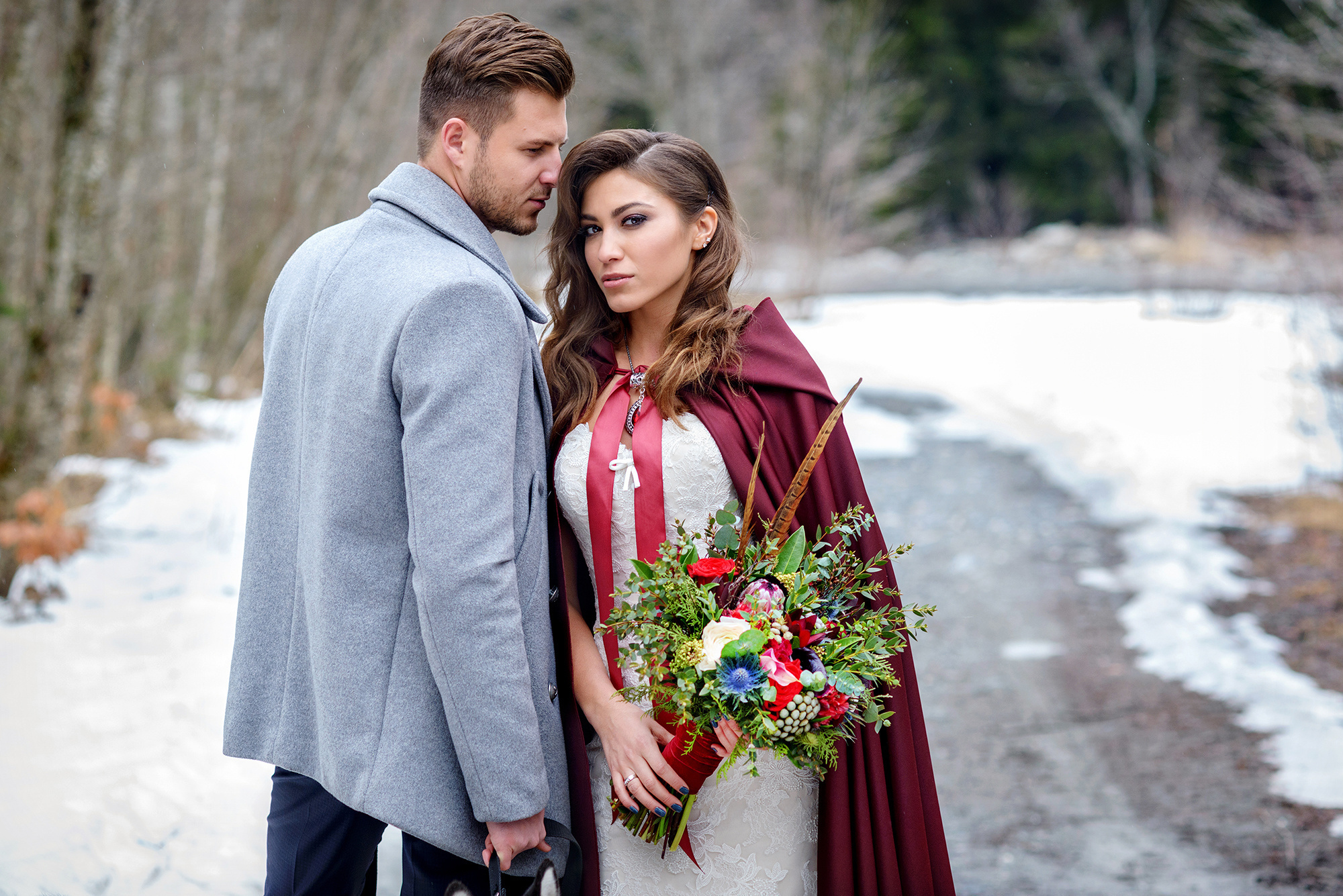 Свадебная фотосессия на Домбае